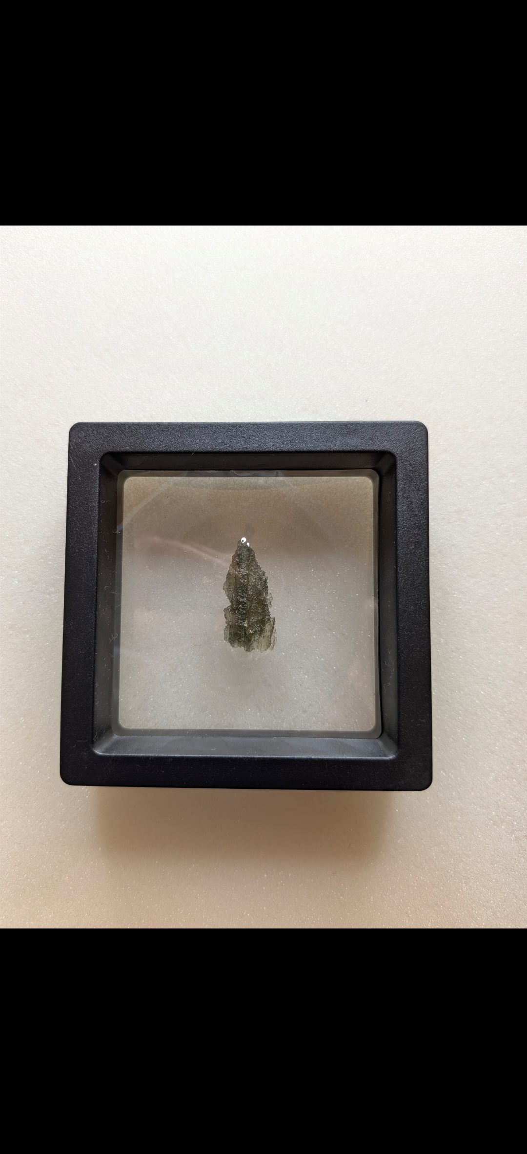 Small Moldavite From Chrastany #8 - 1.50g
