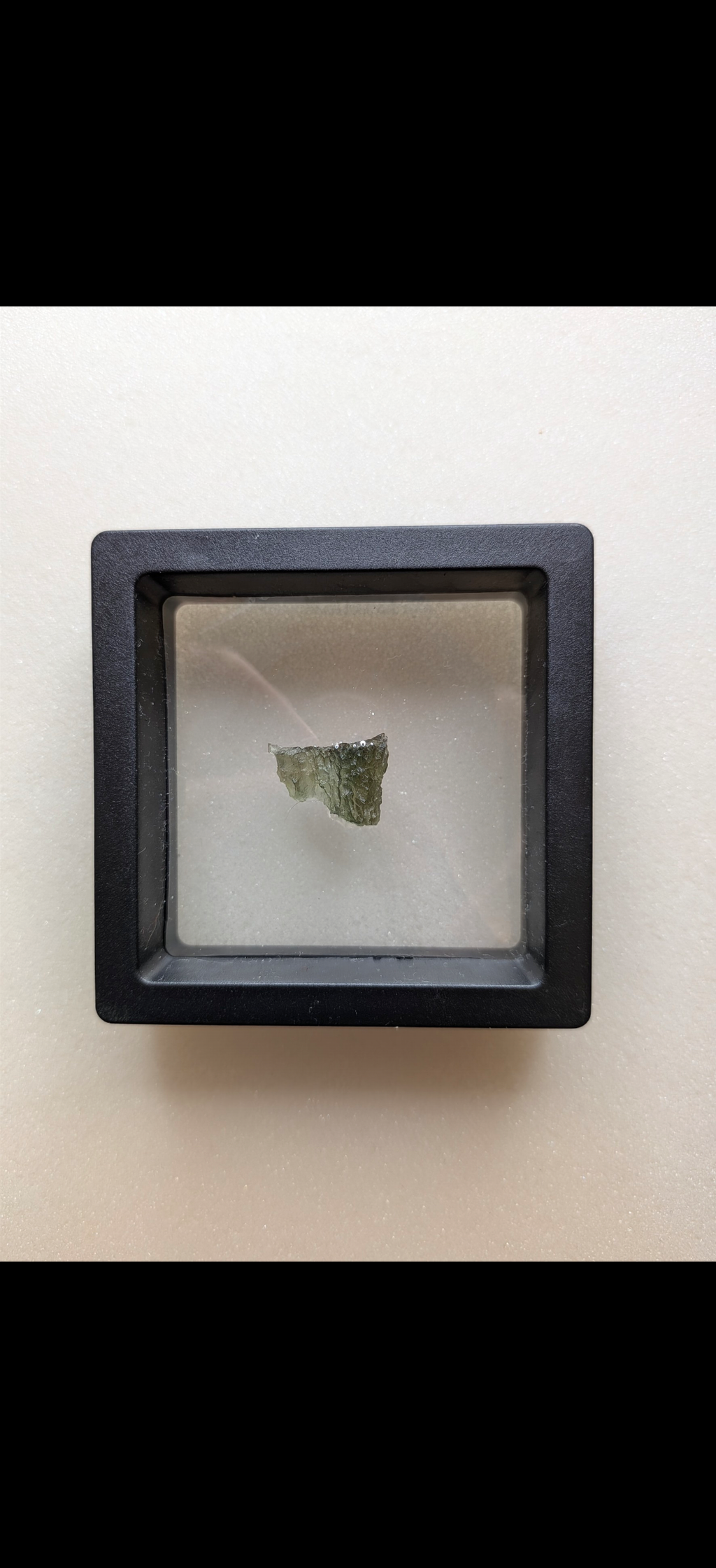Small Moldavite From Chrastany #9 - 1.33g
