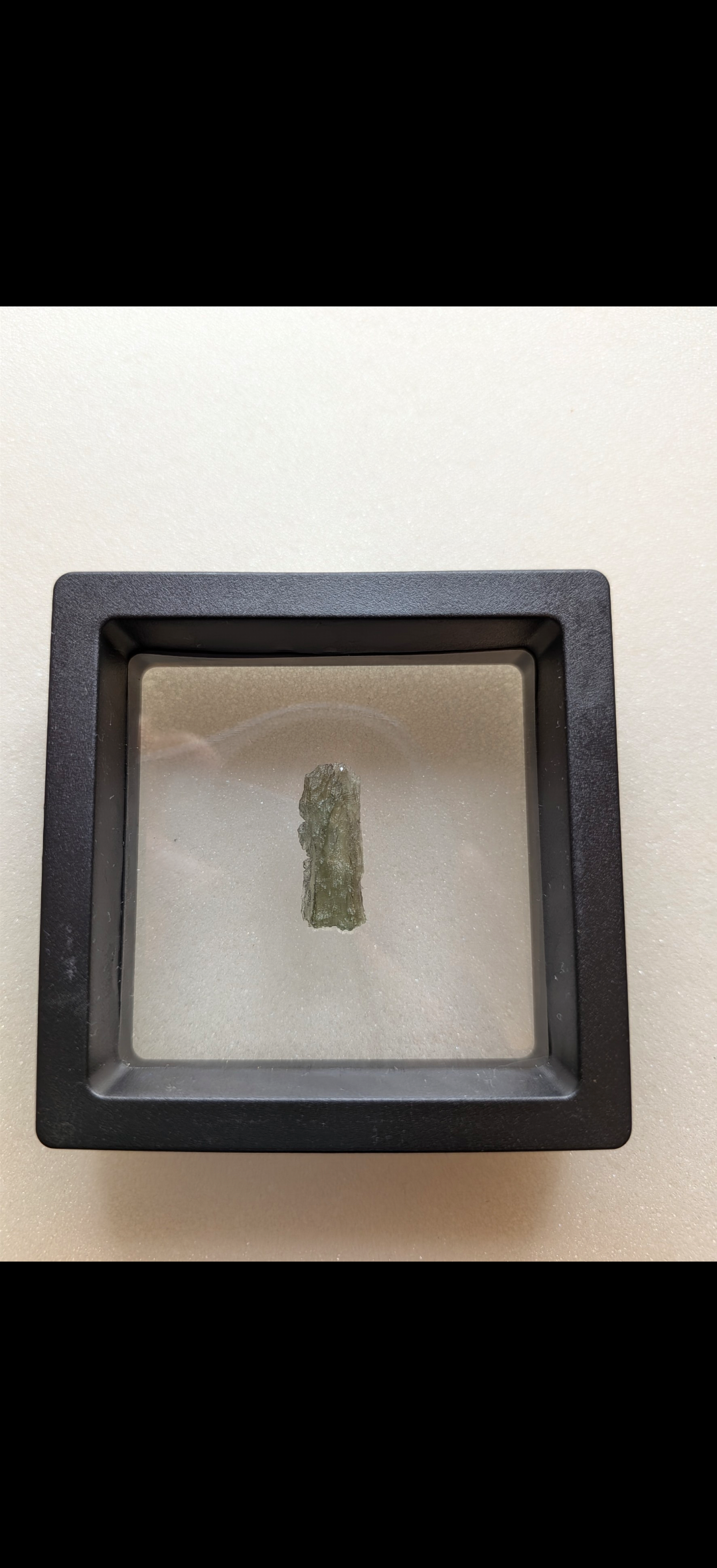 Small Moldavite From Chrastany #10 - 0.99g
