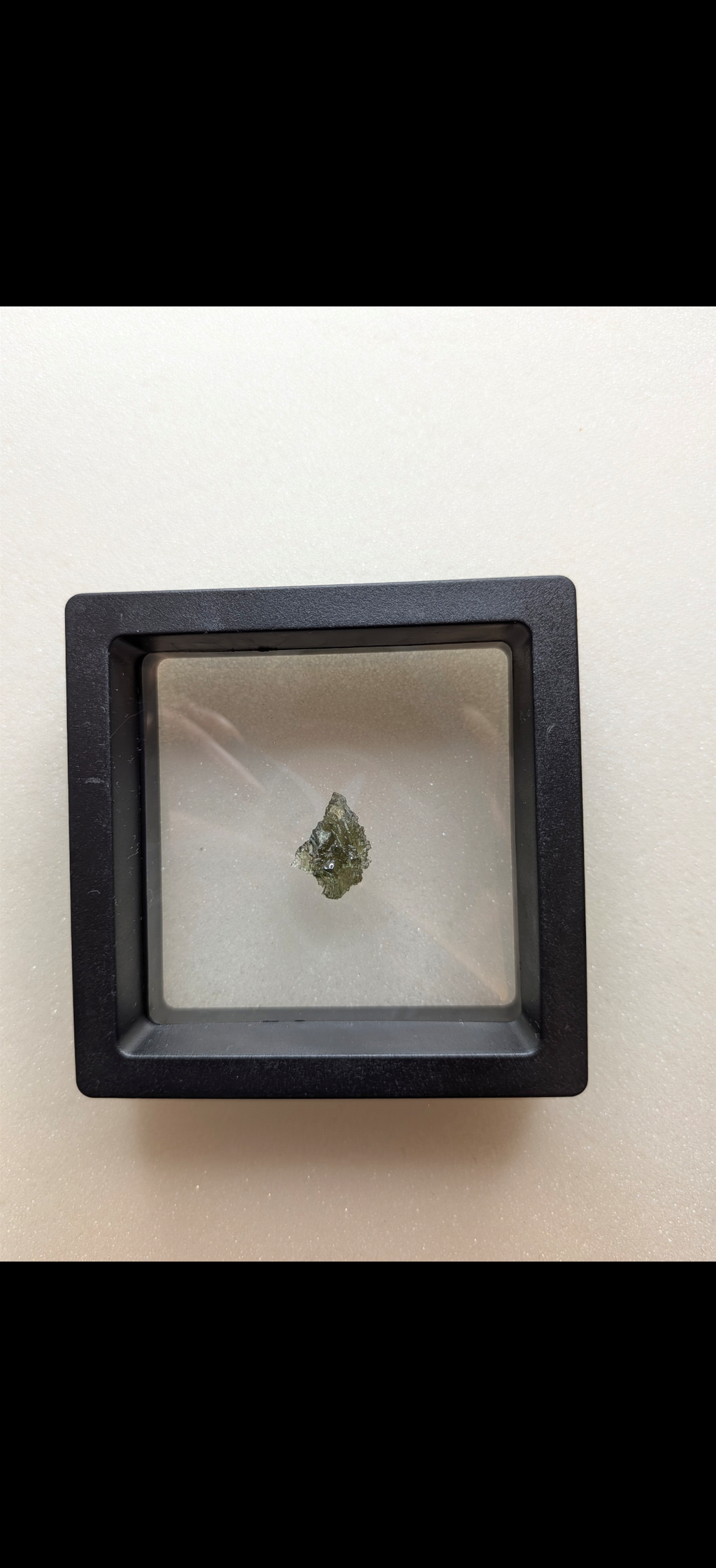 Small Moldavite From Chrastany #11 - 0.80g
