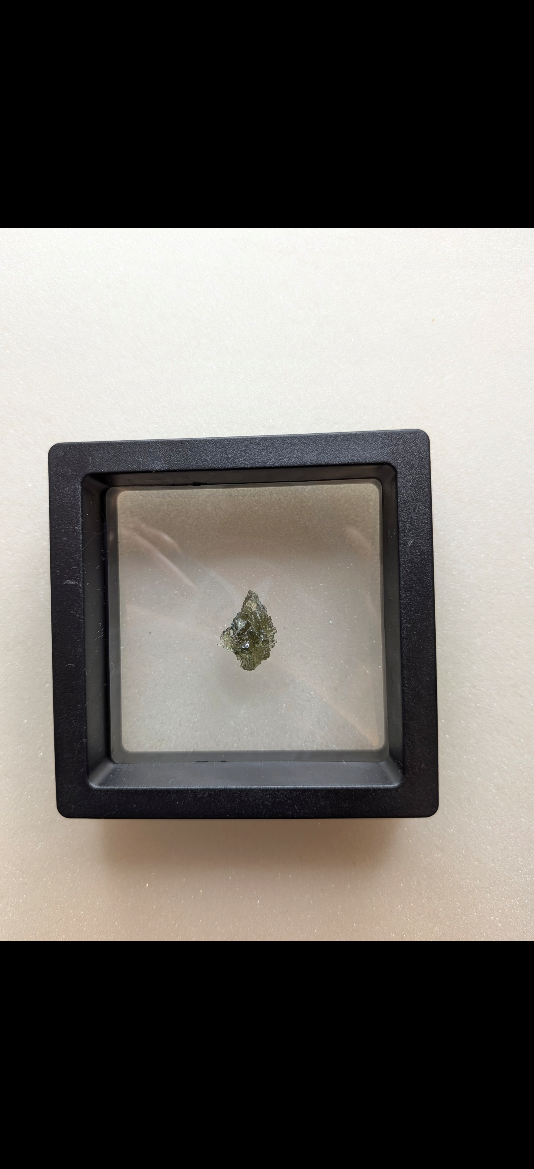 Small Moldavite From Chrastany #11 - 0.80g