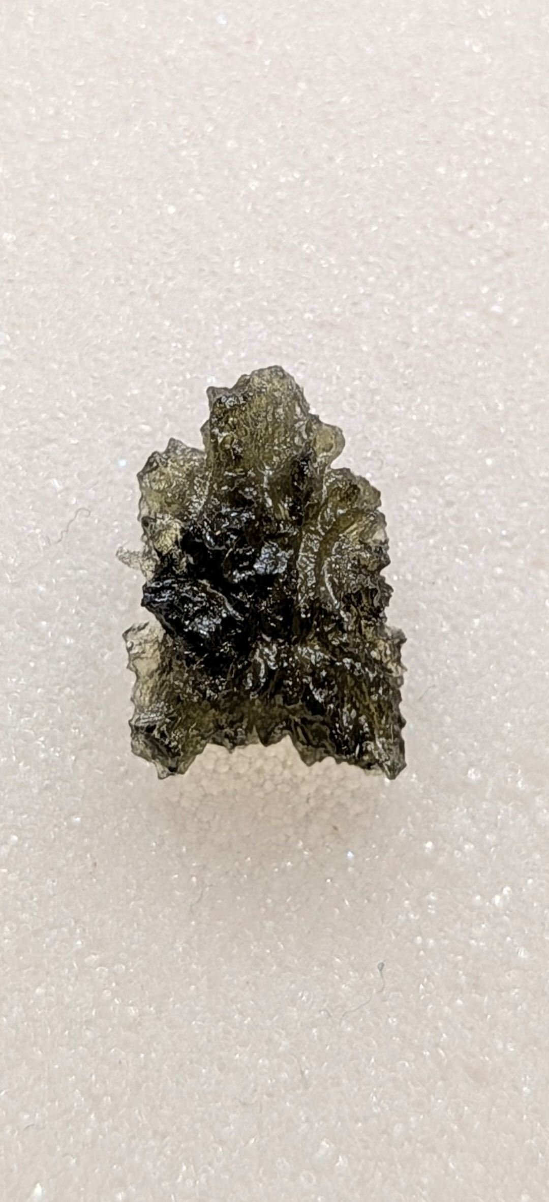 Small Moldavite From Chrastany #12 - 1.08g