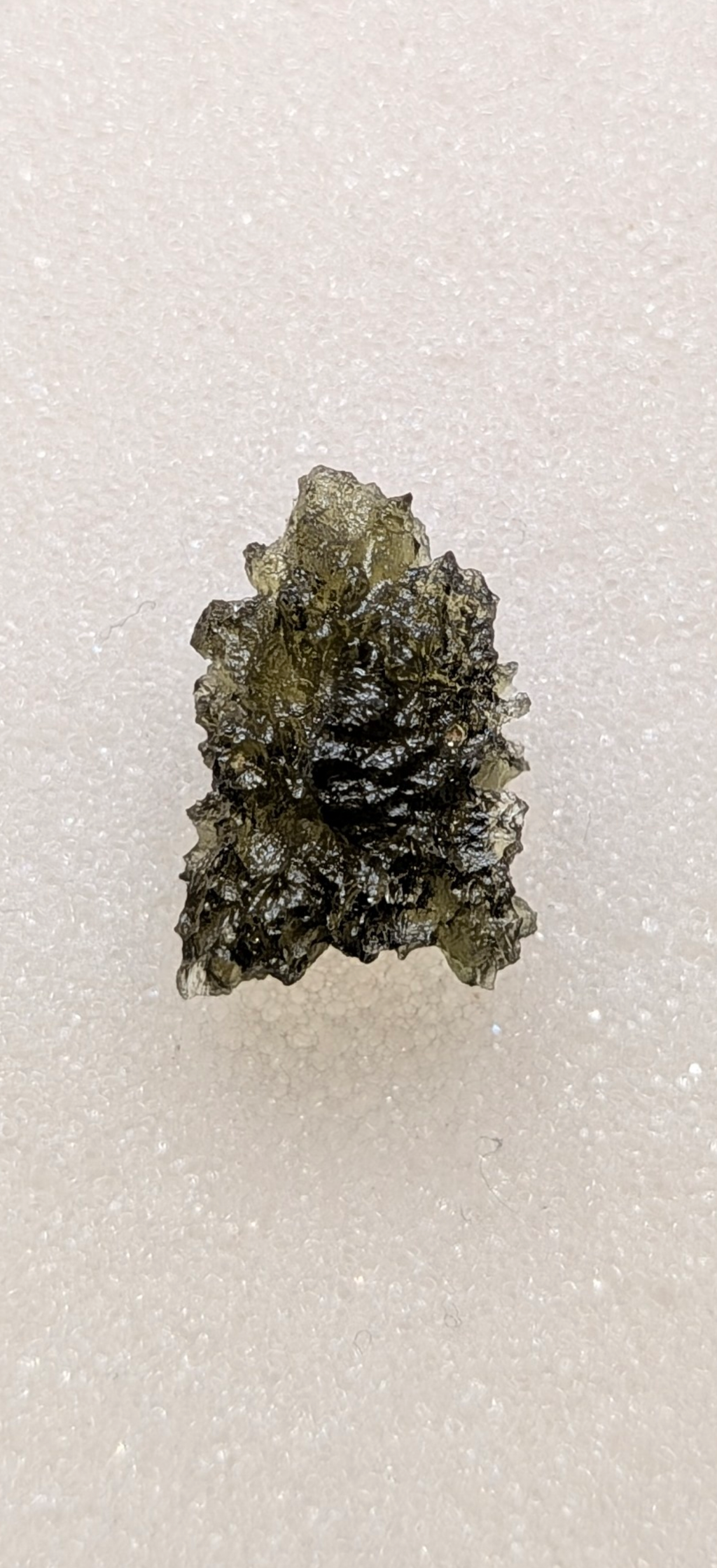 Small Moldavite From Chrastany #12 - 1.08g
