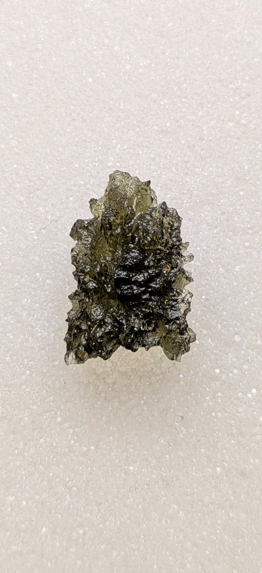 Small Moldavite From Chrastany #12 - 1.08g