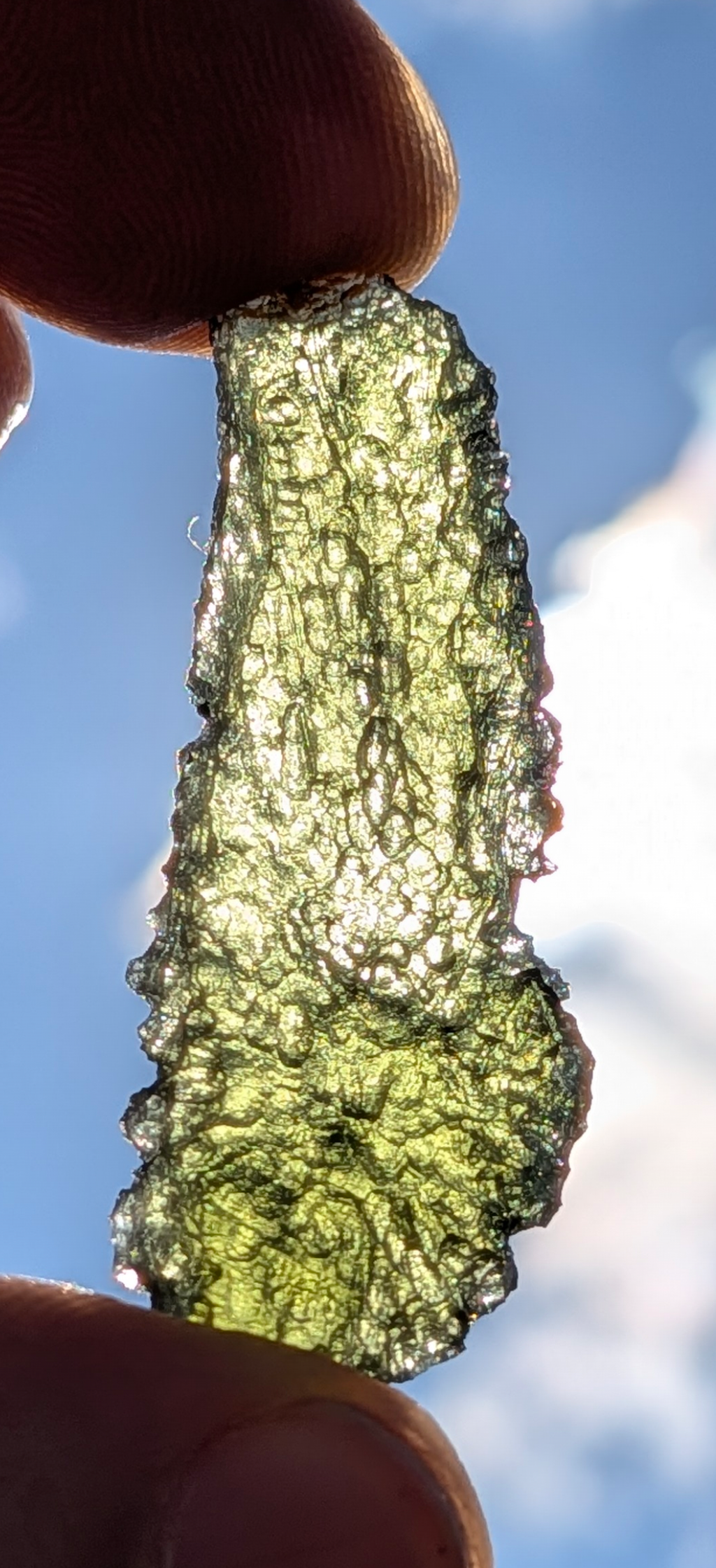 A++ Grade Moldavite From Silazka #9 - 4.64g