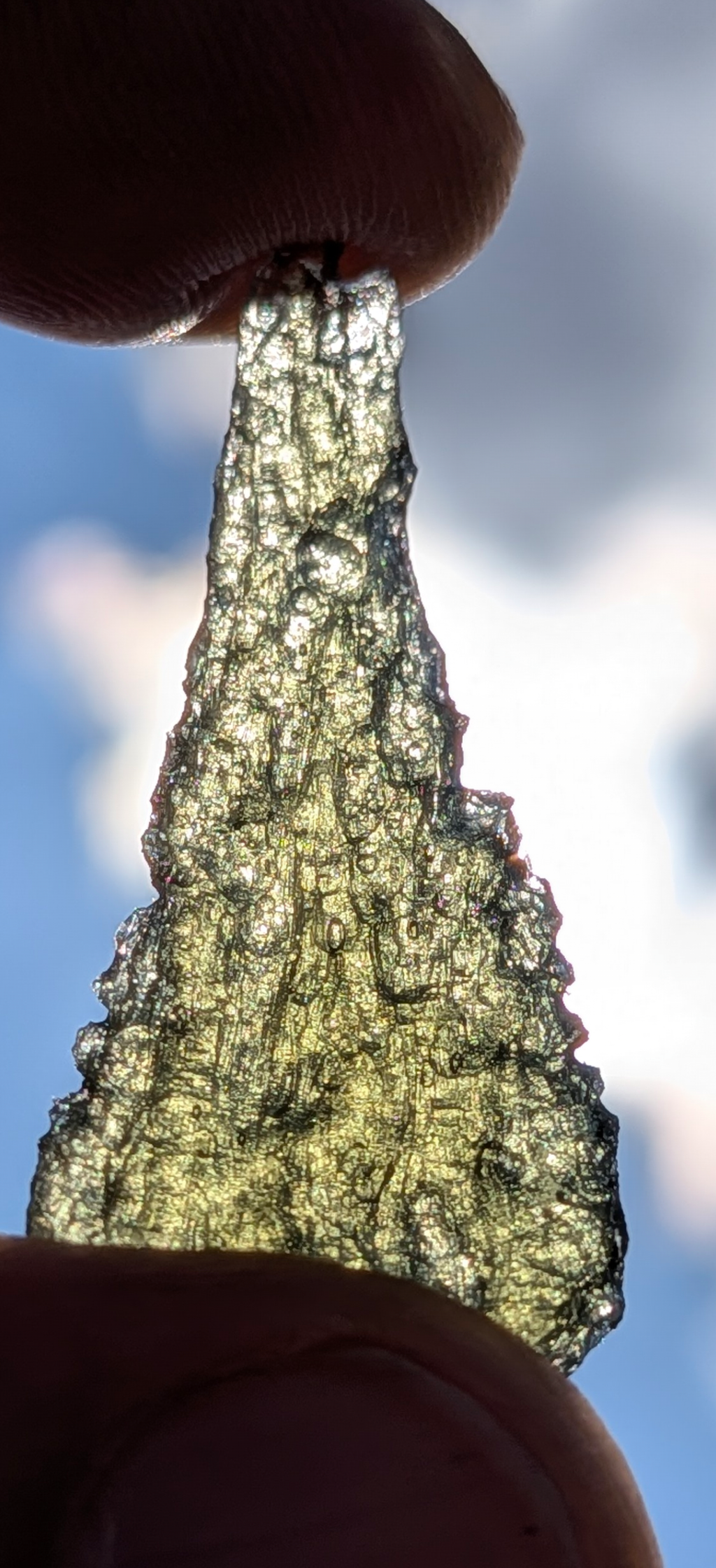 A++ Grade Moldavite From Silazka #10 - 2.08g