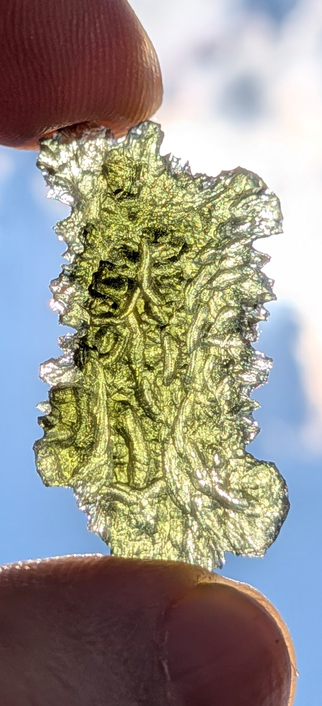 A++ Grade Moldavite From Maly Chlum #11 - 3.45g