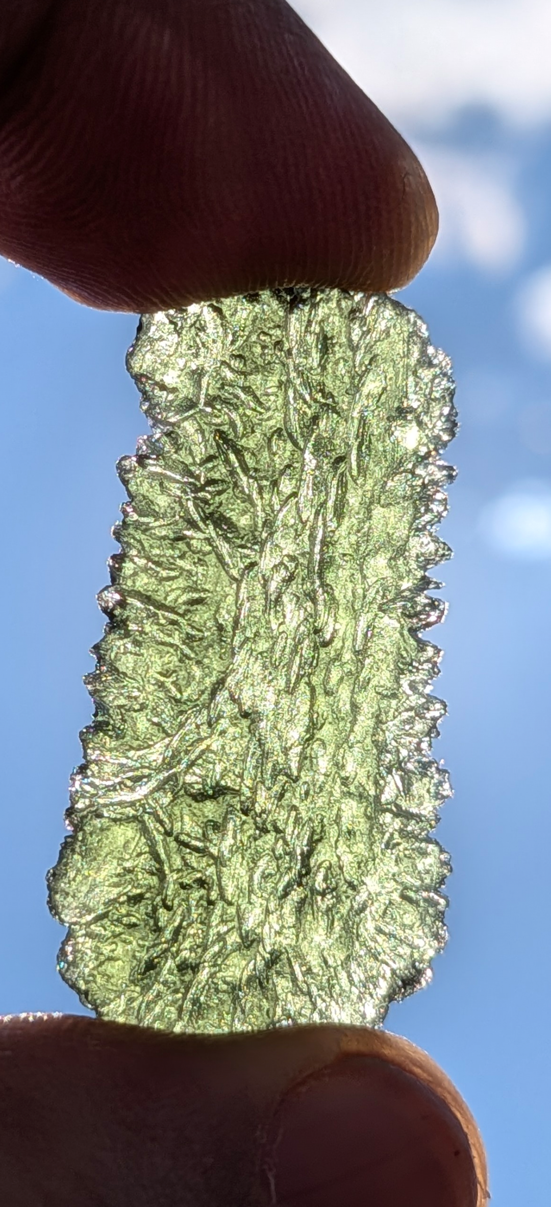 A+++ Grade Moldavite From Nesmen Forest #13 - 5.50g