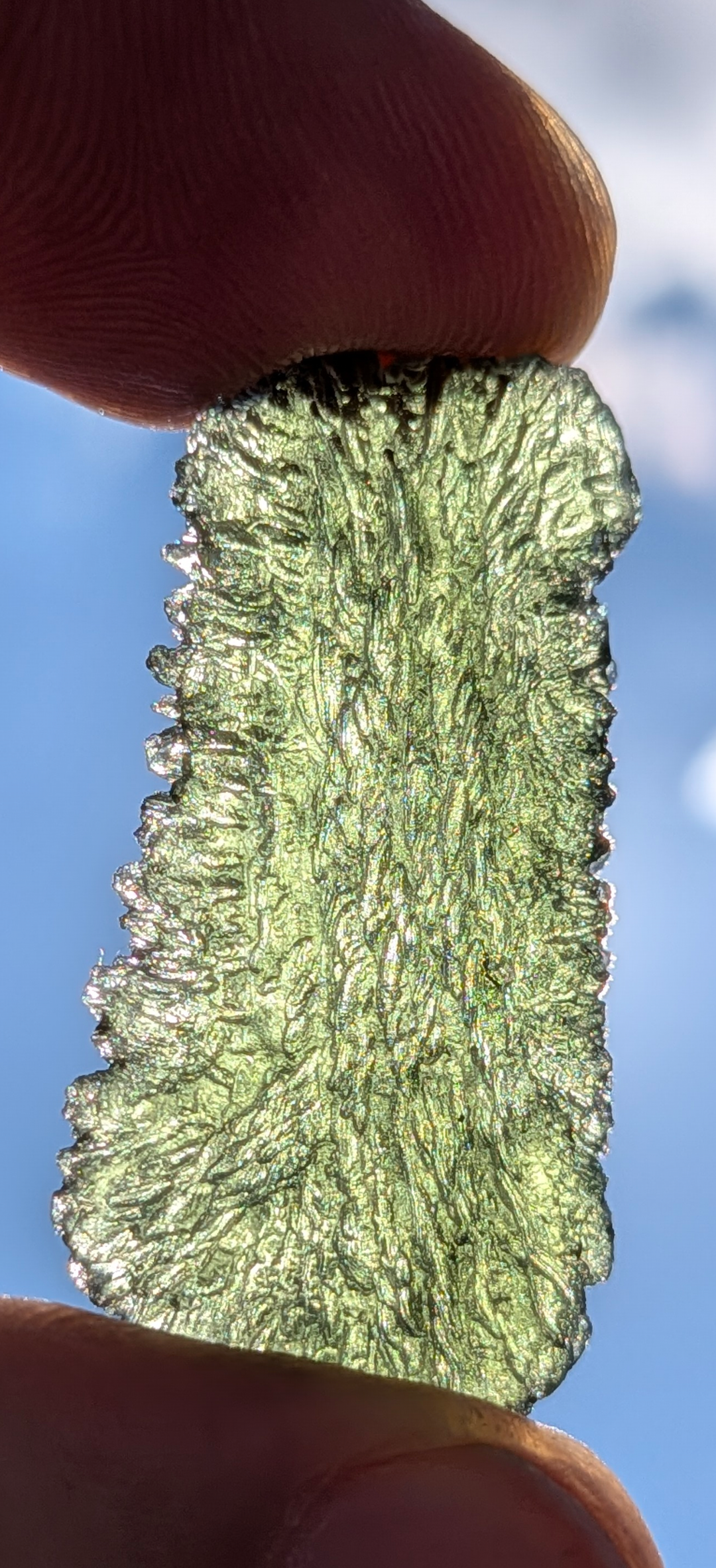 A+++ Grade Moldavite From Nesmen Forest #13 - 5.50g