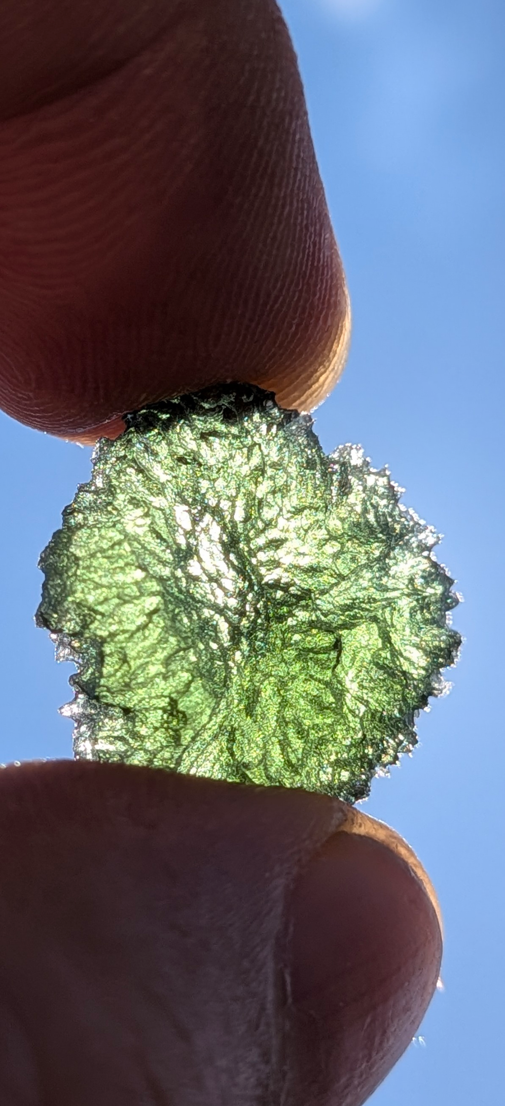 A++ Grade Moldavite From Maly Chlum #17 - 3.41g