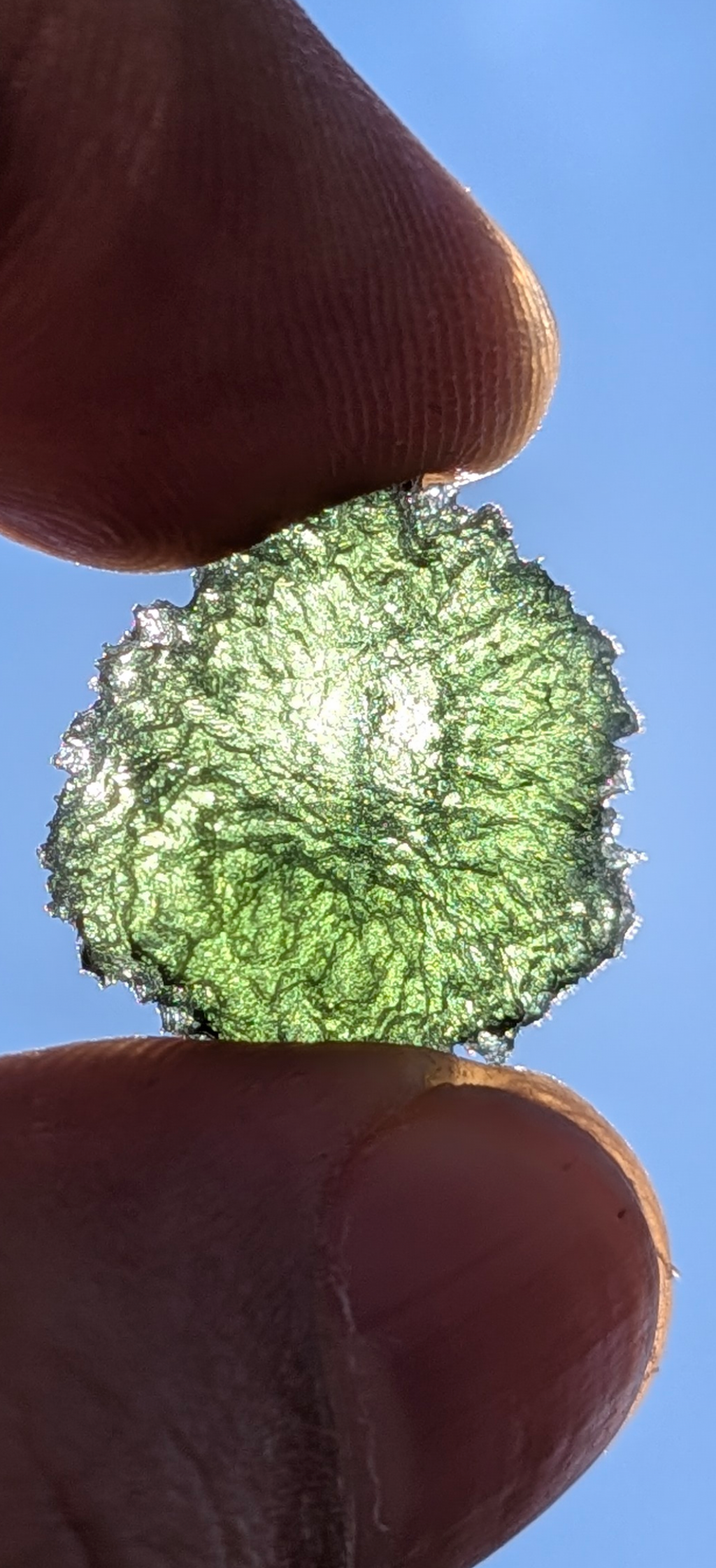 A++ Grade Moldavite From Maly Chlum #17 - 3.41g