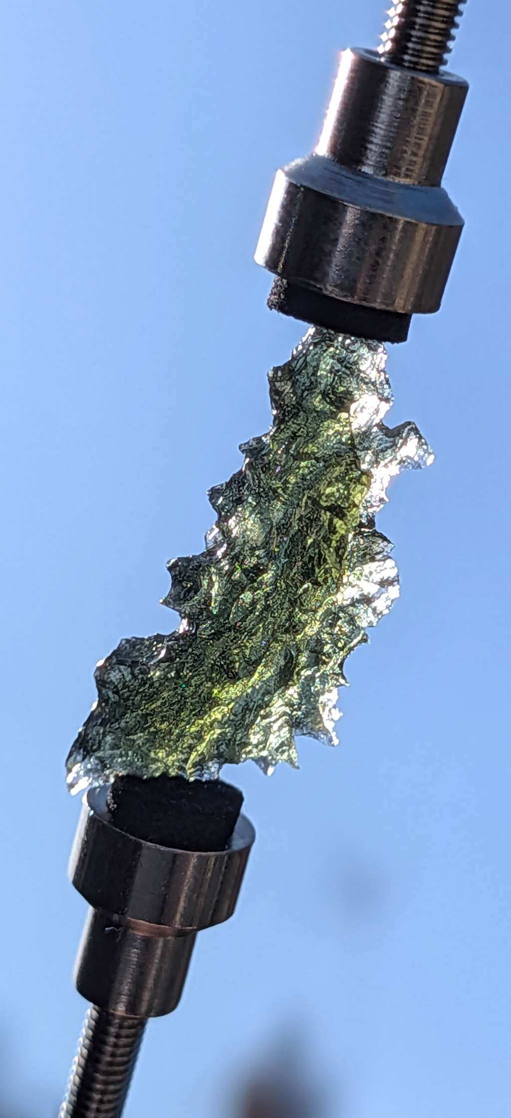 A++ Grade Hedgehog Moldavite From Besednice - Jezkovna #4 - 1.22g
