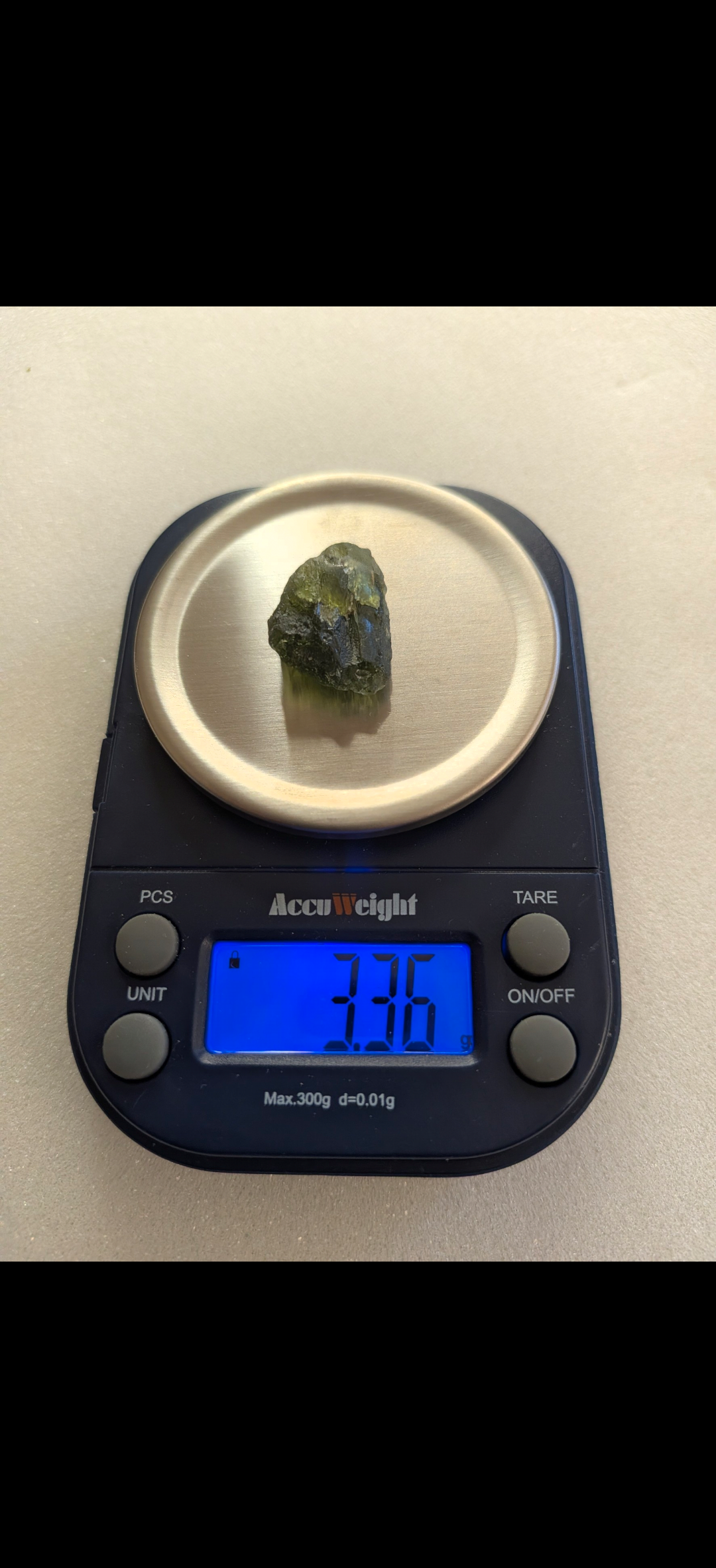 Small Moldavite From Bohemian Fields #13 - 3.36g