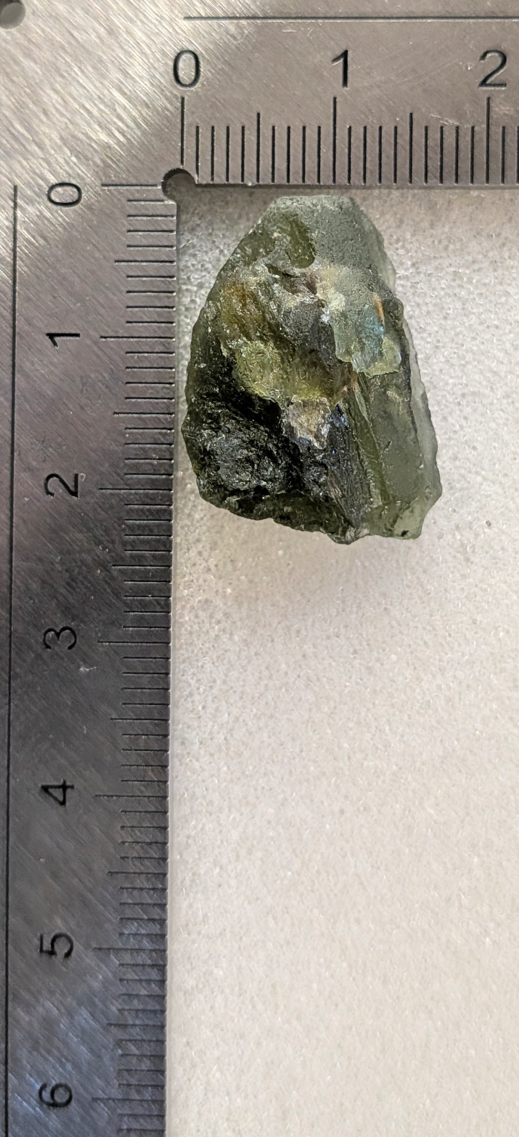 Small Moldavite From Bohemian Fields #13 - 3.36g