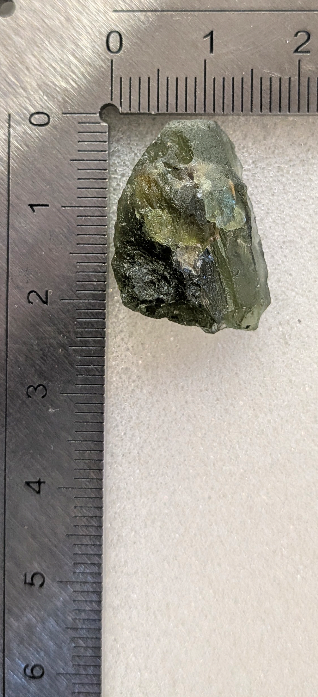 Small Moldavite From Bohemian Fields #13 - 3.36g