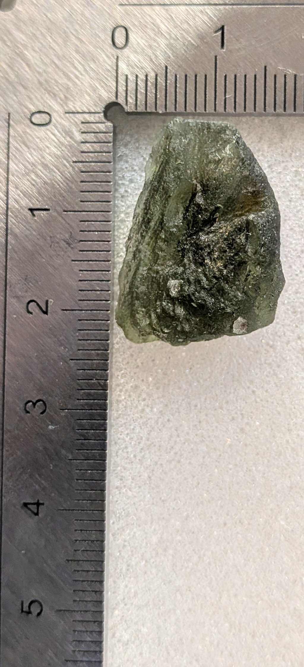 Small Moldavite From Bohemian Fields #13 - 3.36g