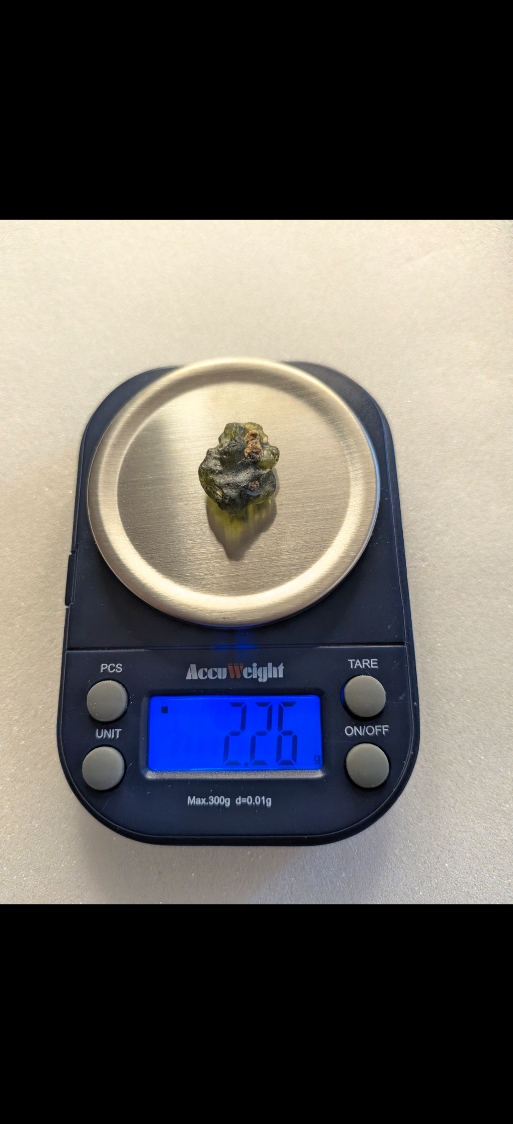 Small Moldavite From Bohemian Fields #15 - 2.26