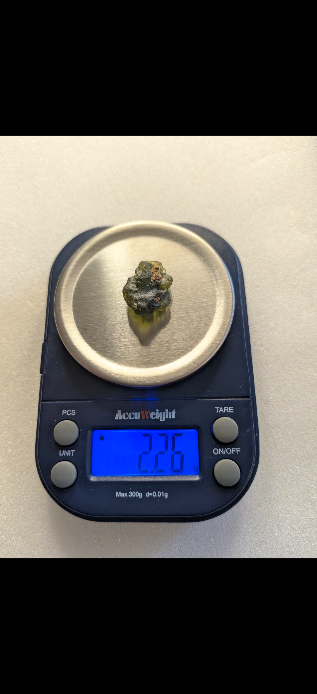 Small Moldavite From Bohemian Fields #15 - 2.26