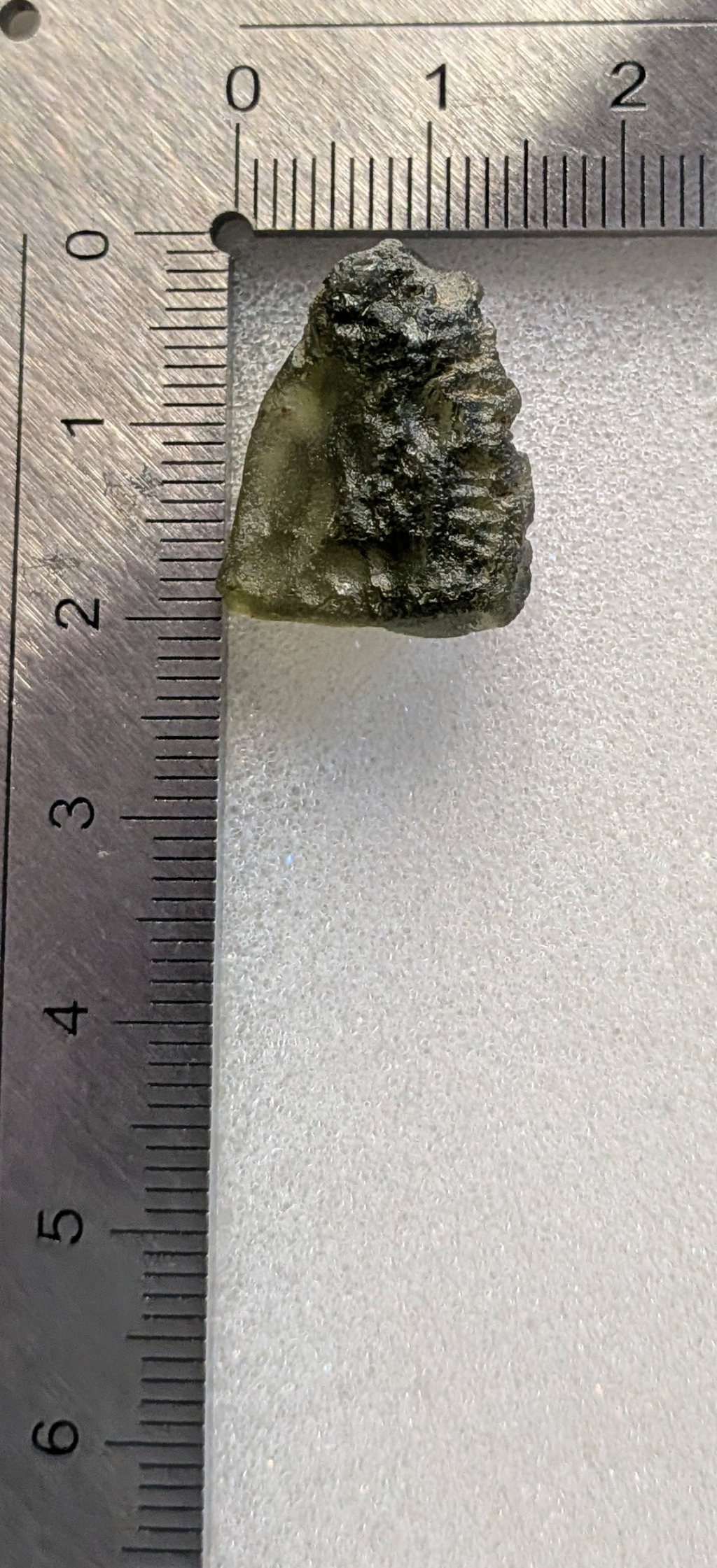 Small Moldavite From Bohemian Fields #16 - 2.81g