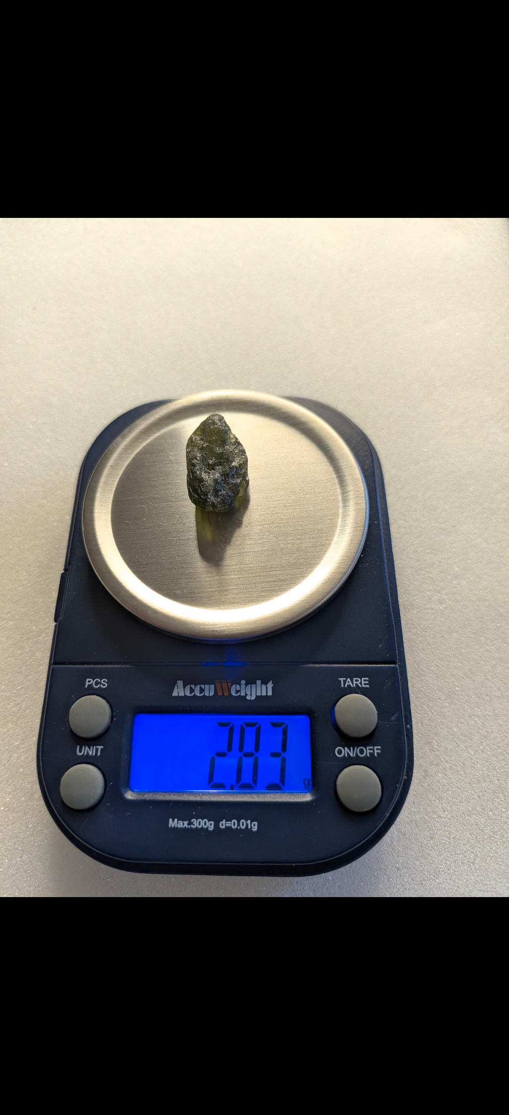 Small Moldavite From Bohemian Fields #17 - 2.83g