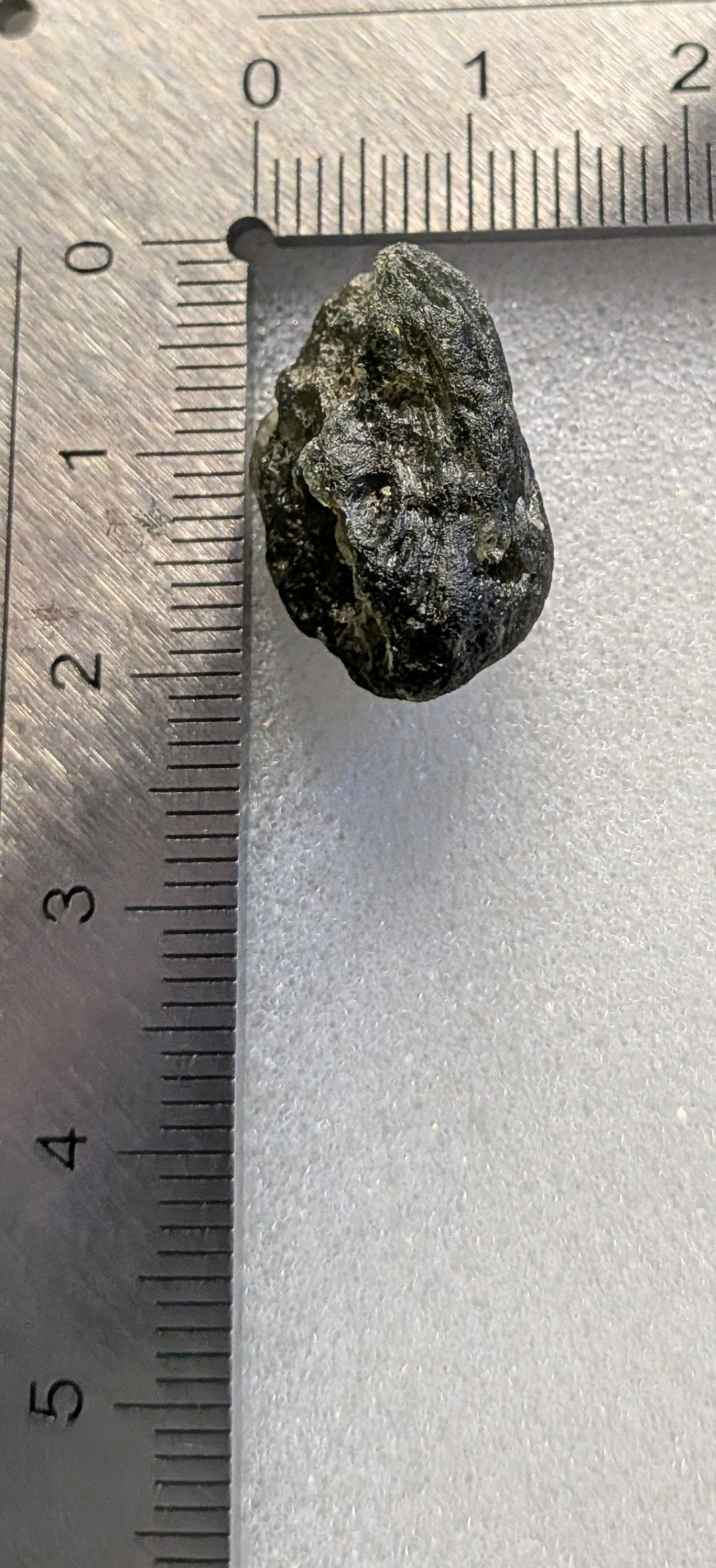 Small Moldavite From Bohemian Fields #17 - 2.83g