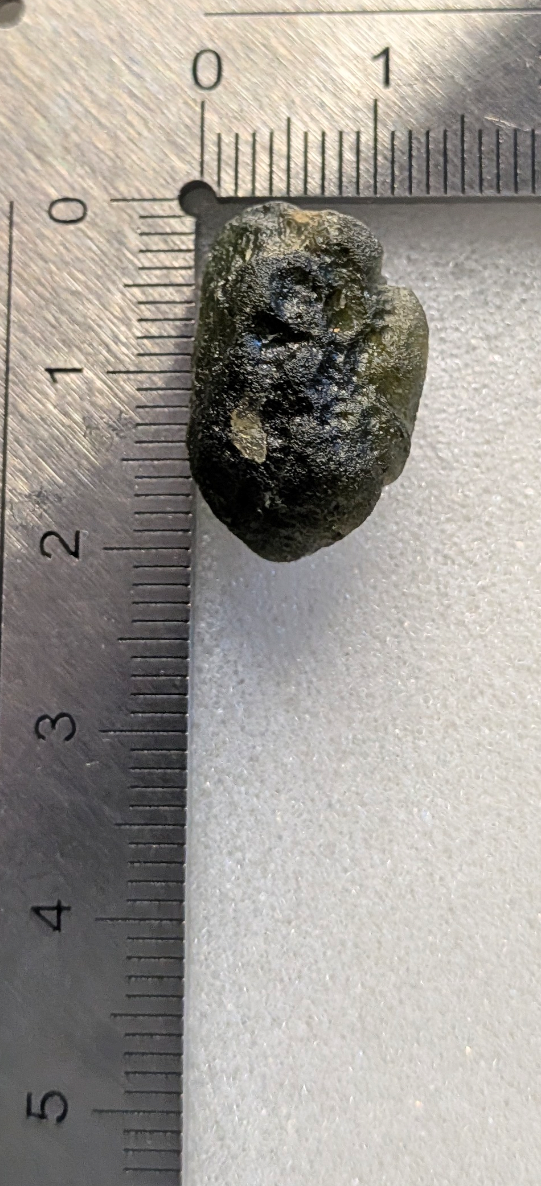 Small Moldavite From Bohemian Fields #17 - 2.83g