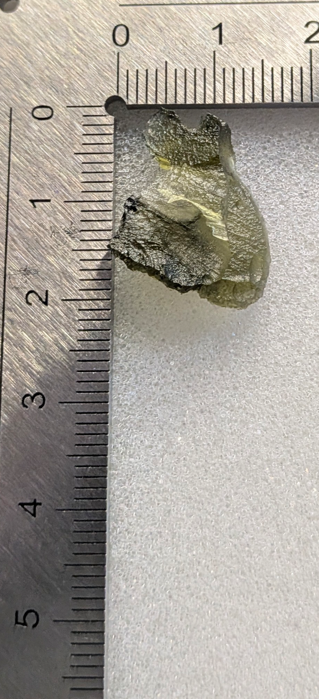 Small Moldavite From Chrášťany #19 - 1.35g