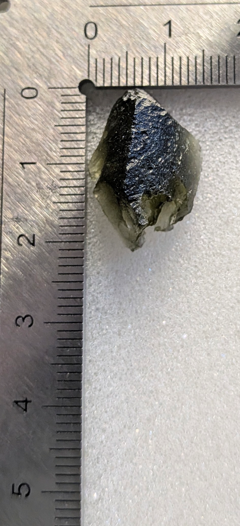 Small Moldavite From Chrášťany #21 - 2.47g