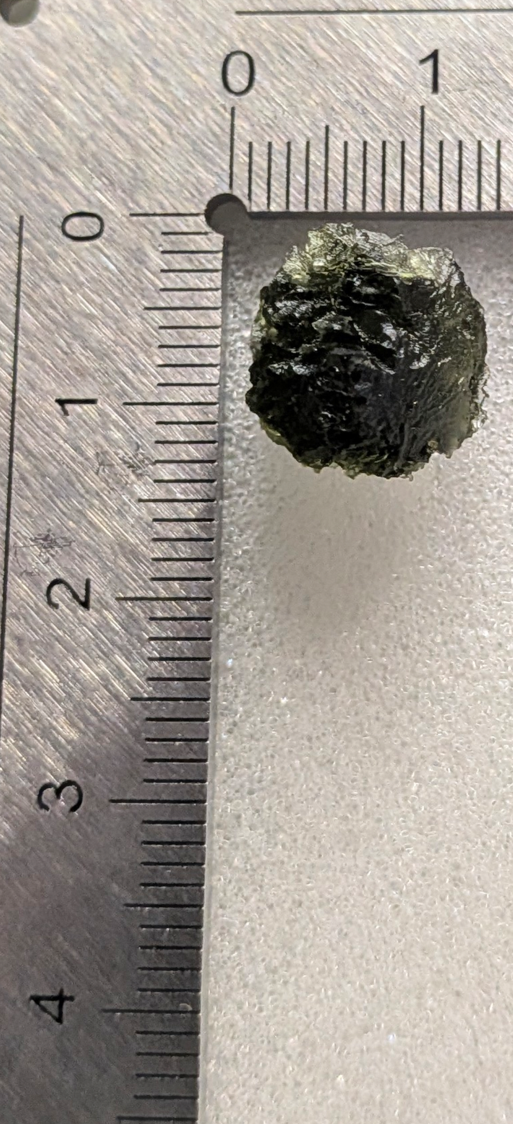 Small Moldavite From Chrášťany #23 - 1.76g