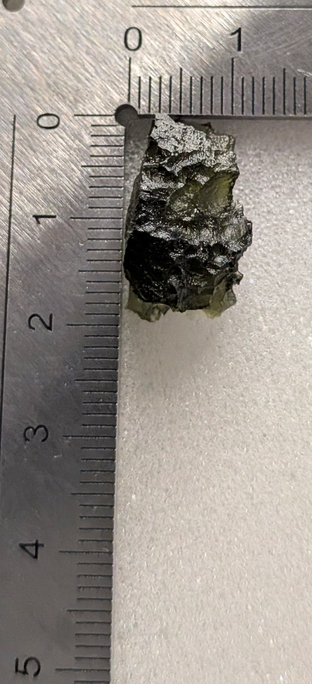 Small Moldavite From Chrášťany #24 - 2.37g