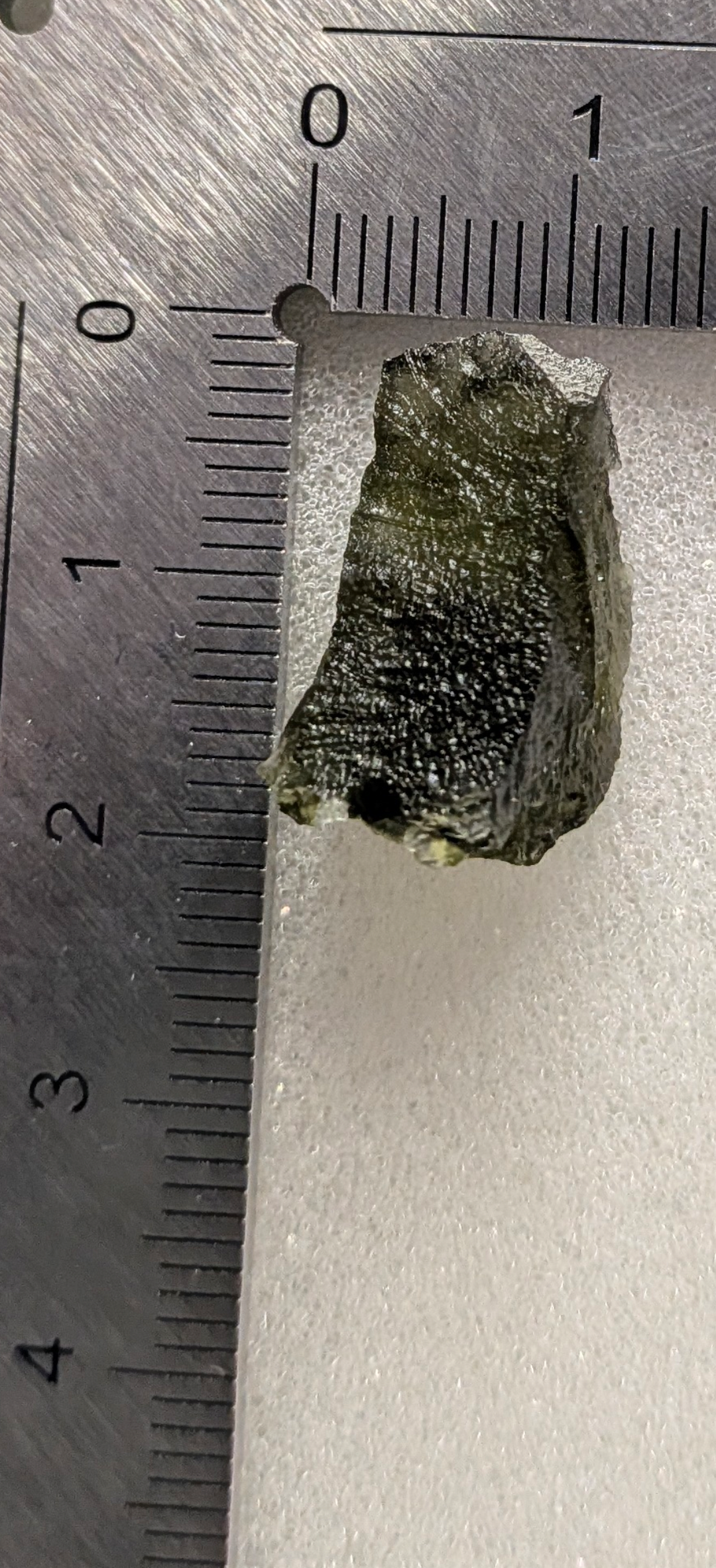 Small Moldavite From Chrášťany #24 - 2.37g