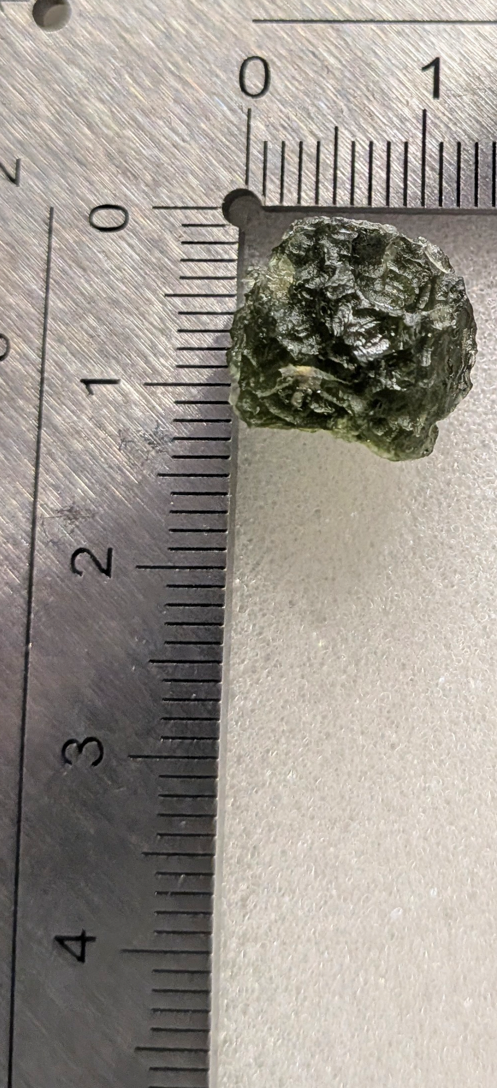Small Moldavite From Chrášťany #25 - 1.68g