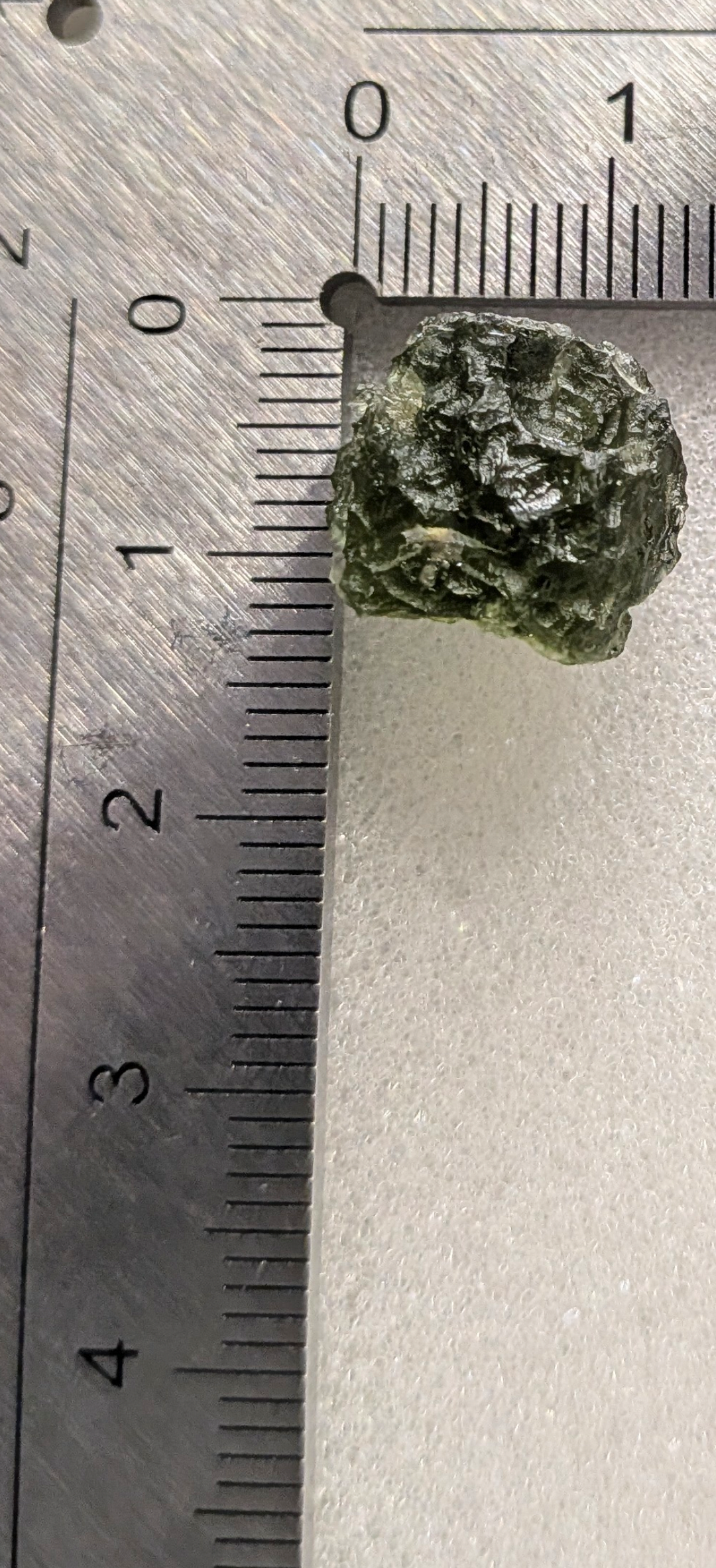 Small Moldavite From Chrášťany #25 - 1.68g