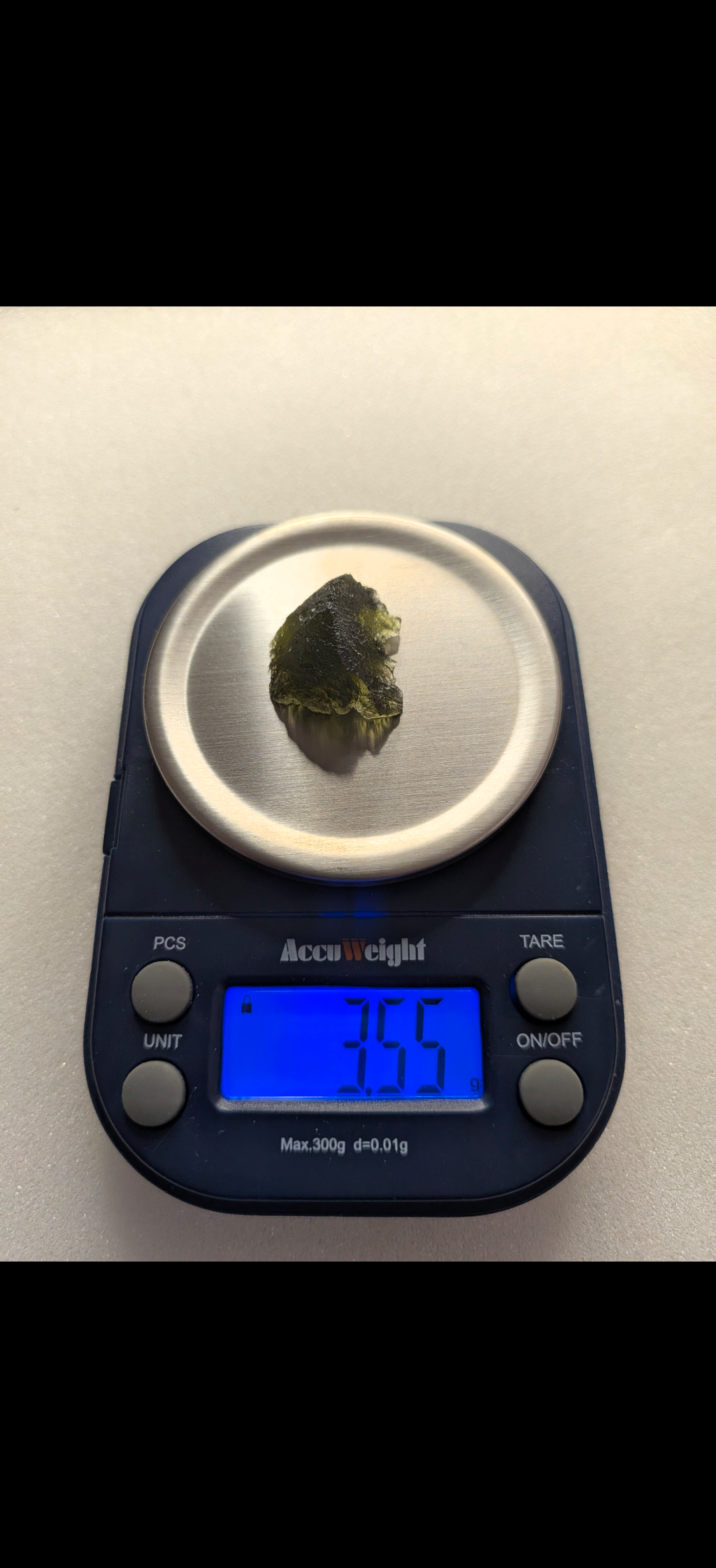 Small Moldavite From Chrášťany #26 - 3.55g