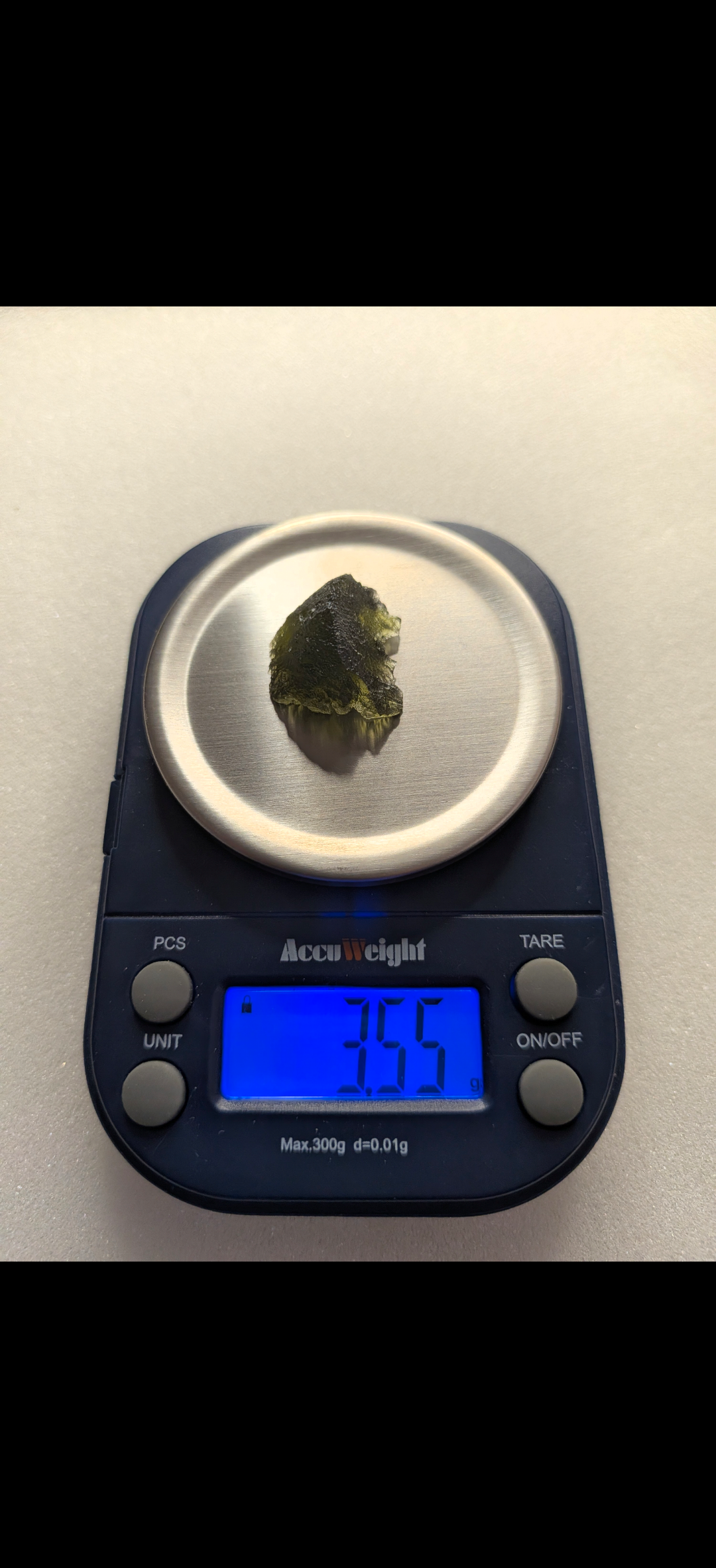 Small Moldavite From Chrášťany #26 - 3.55g