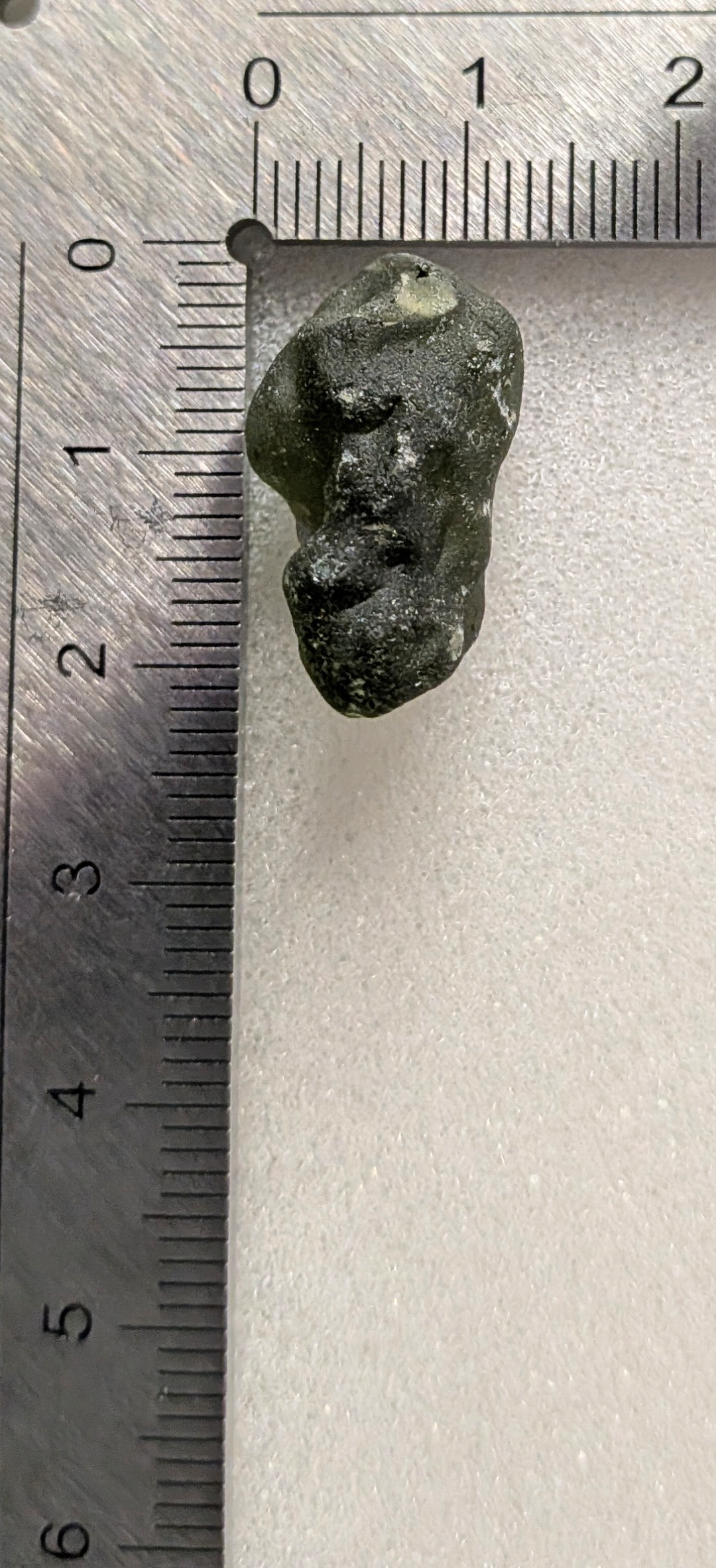 Small Moldavite From South Bohemia  Fields #30 - 2.78g