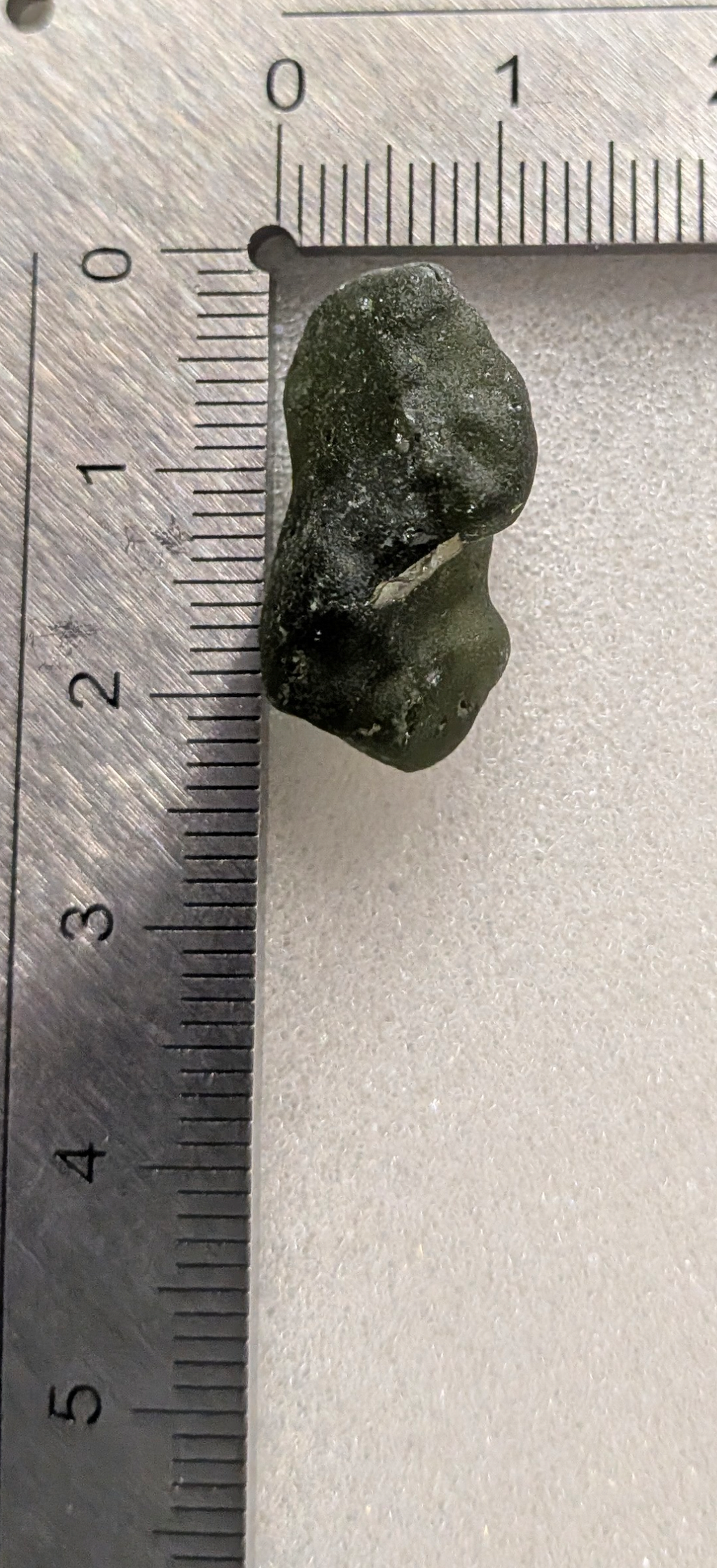 Small Moldavite From South Bohemia  Fields #30 - 2.78g