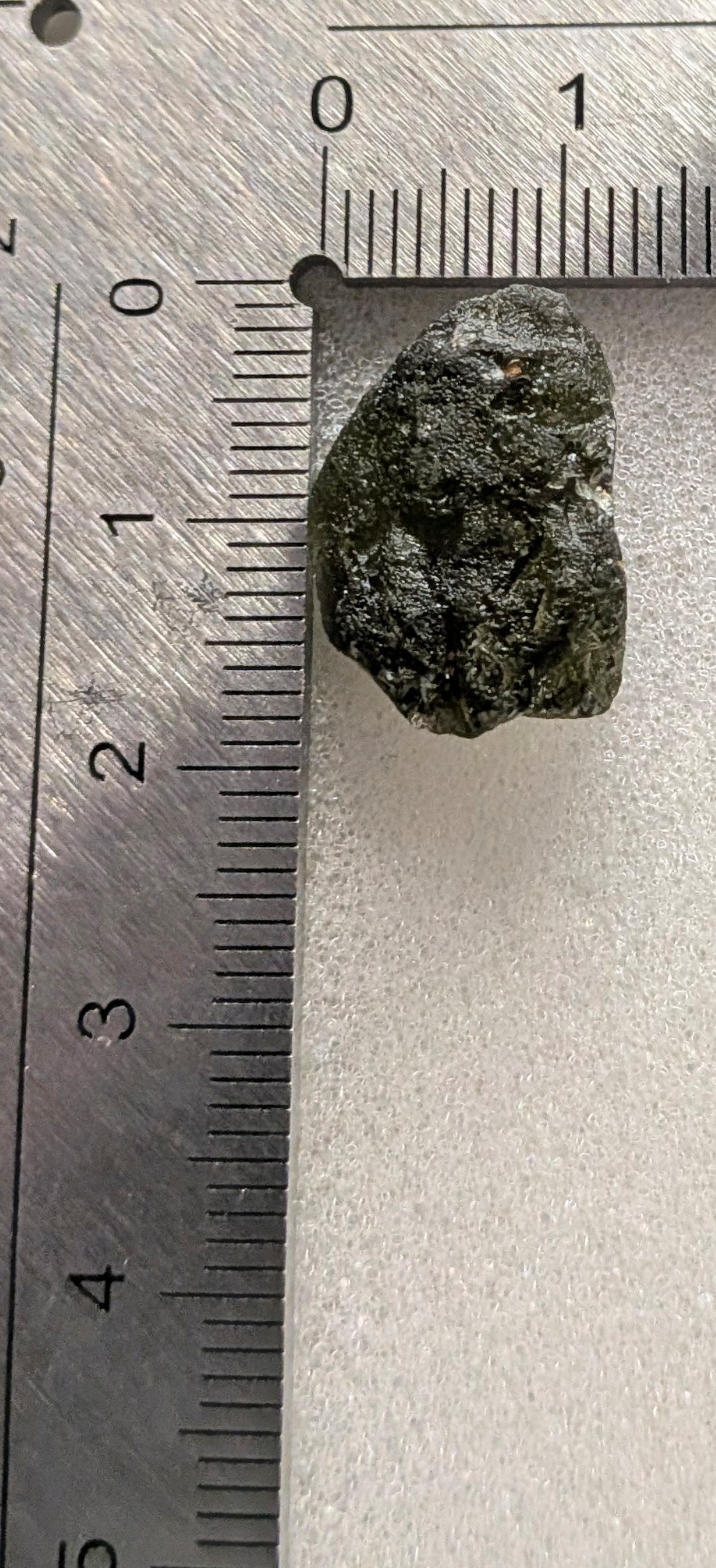 Small Moldavite From South Bohemia  Fields #31 - 2.12g
