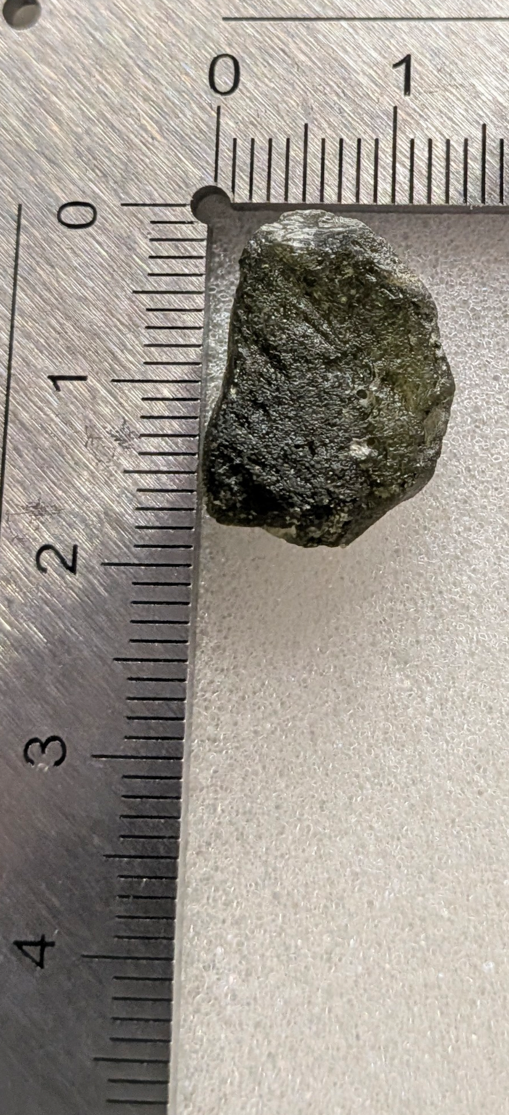 Small Moldavite From South Bohemia  Fields #31 - 2.12g