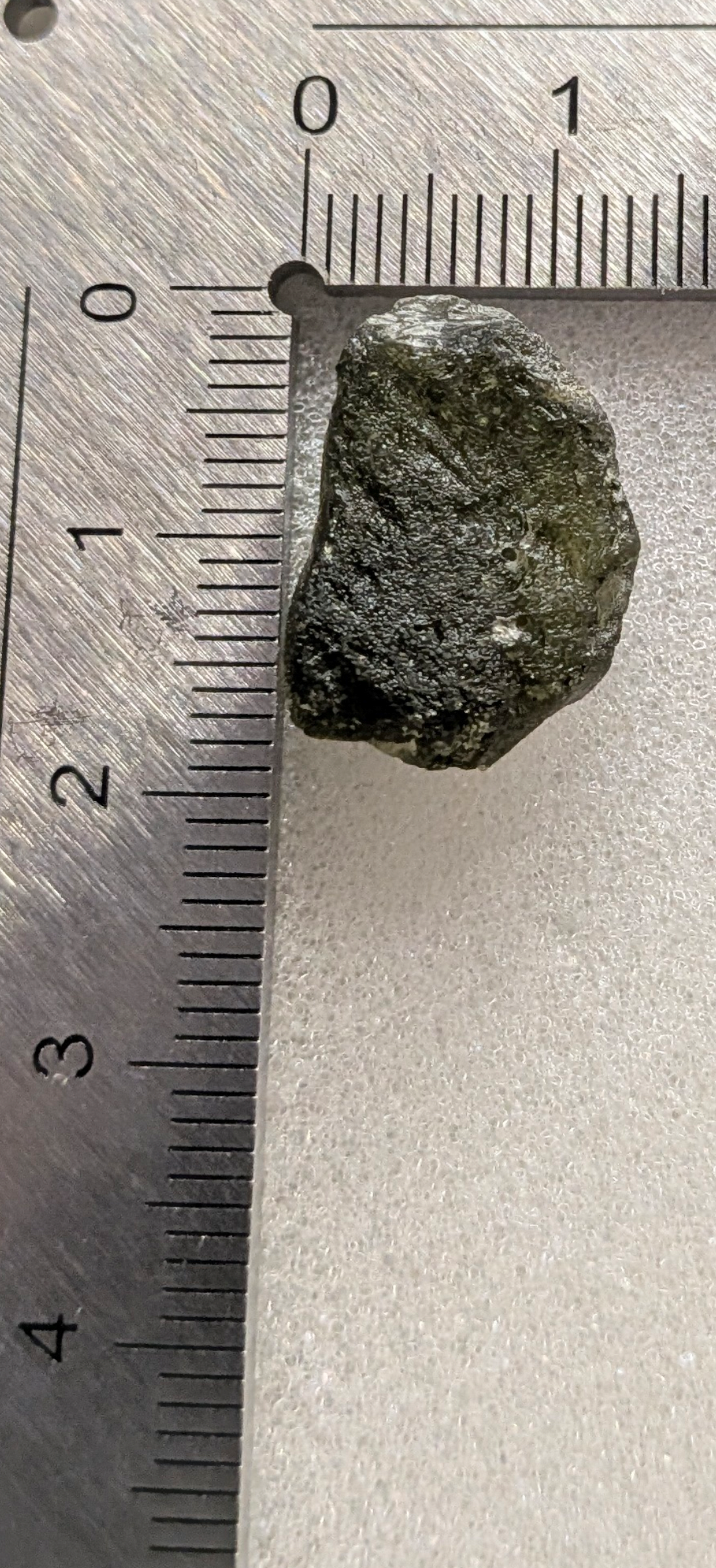 Small Moldavite From South Bohemia  Fields #31 - 2.12g