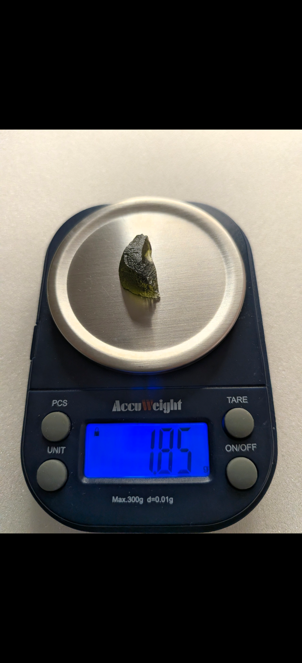 Small Moldavite From Nesmen #32 - 1.85g