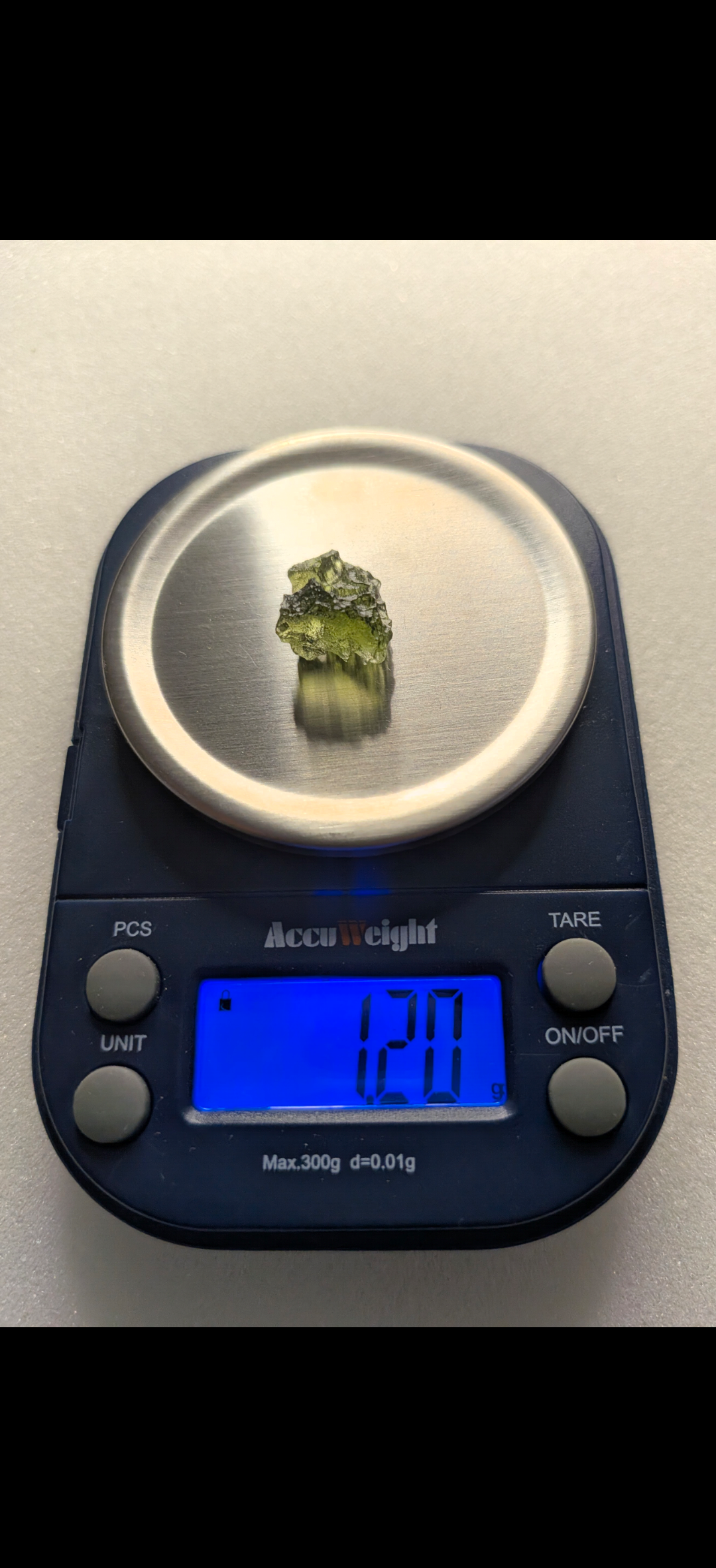 Small Moldavite From Locenice #36 - 1.2g