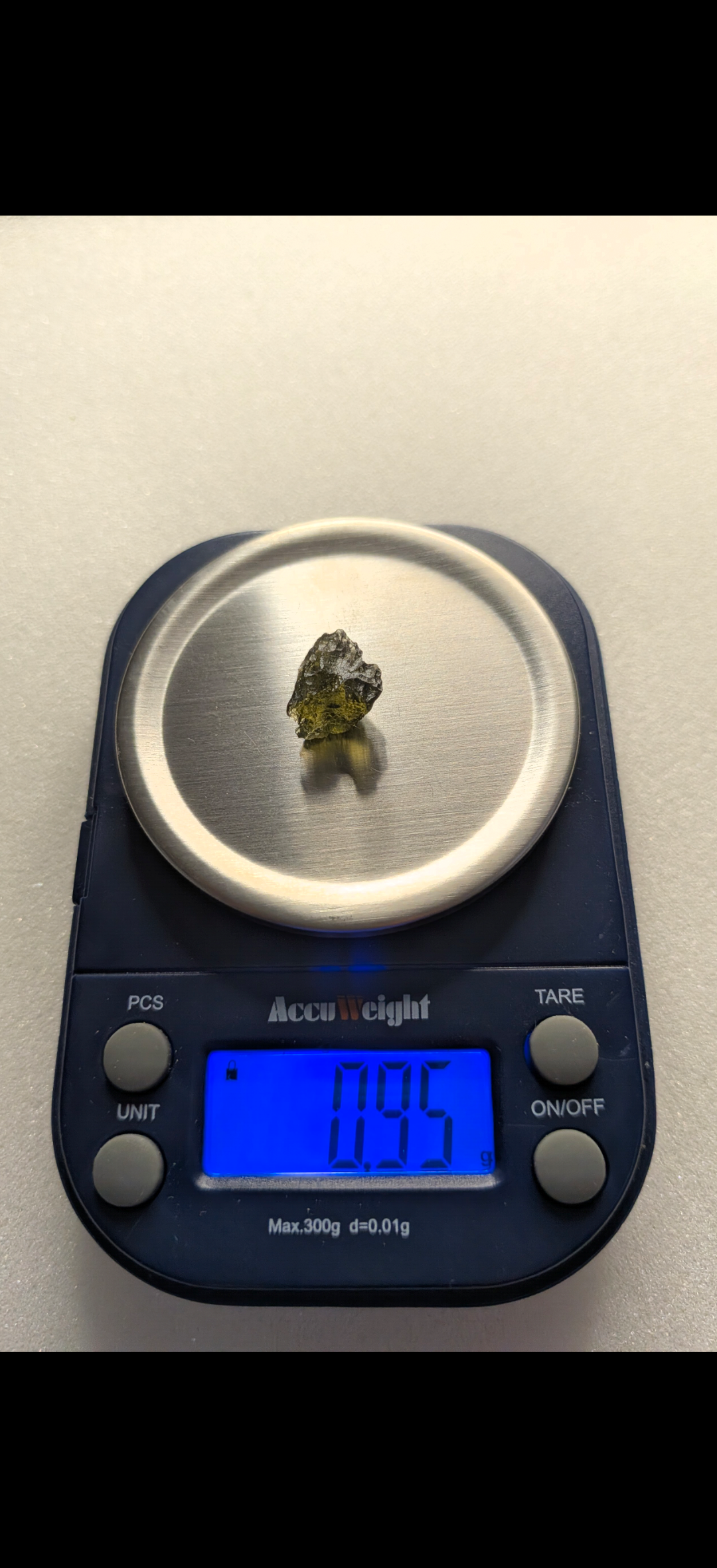 Small Moldavite From Locenice #37 - 0.95g