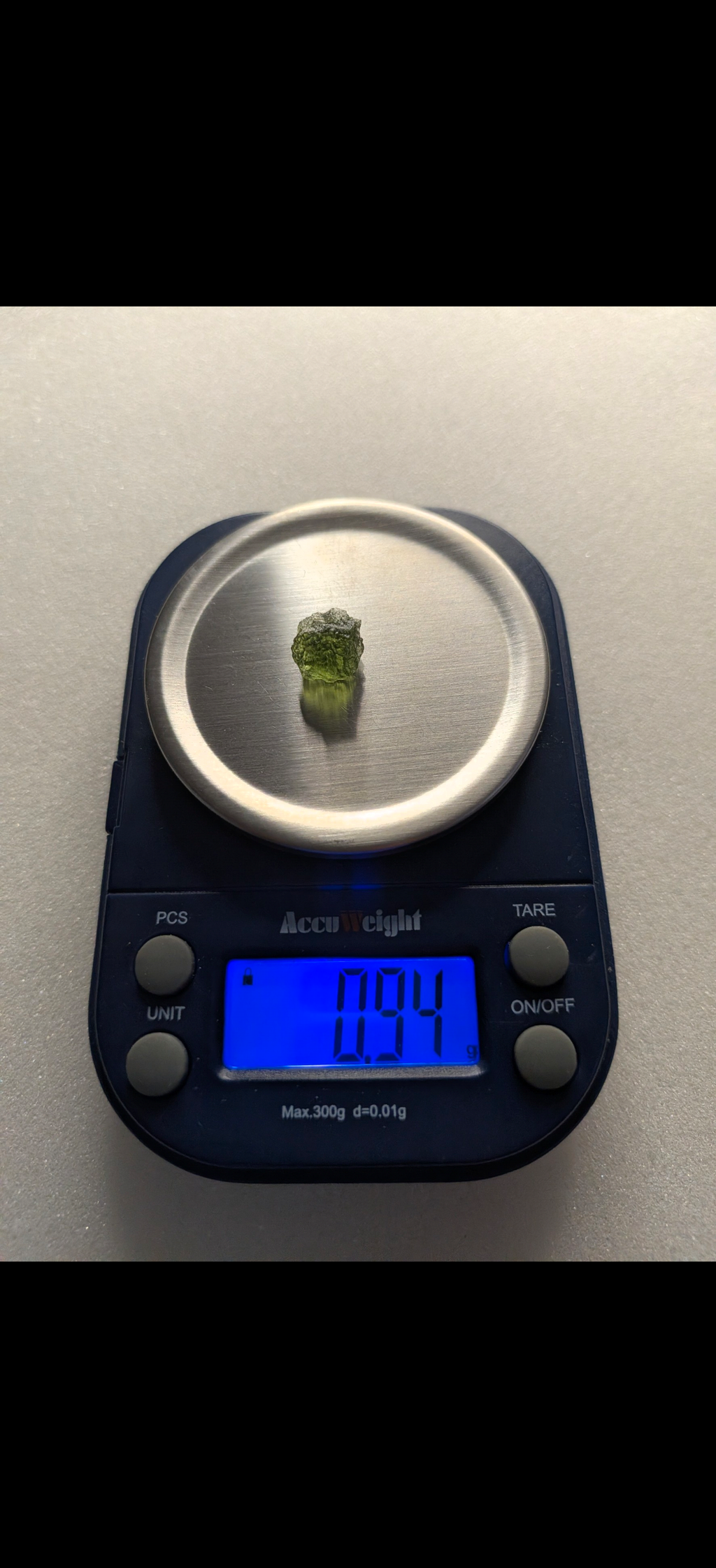 Small Moldavite From Locenice #38 - 0.94g
