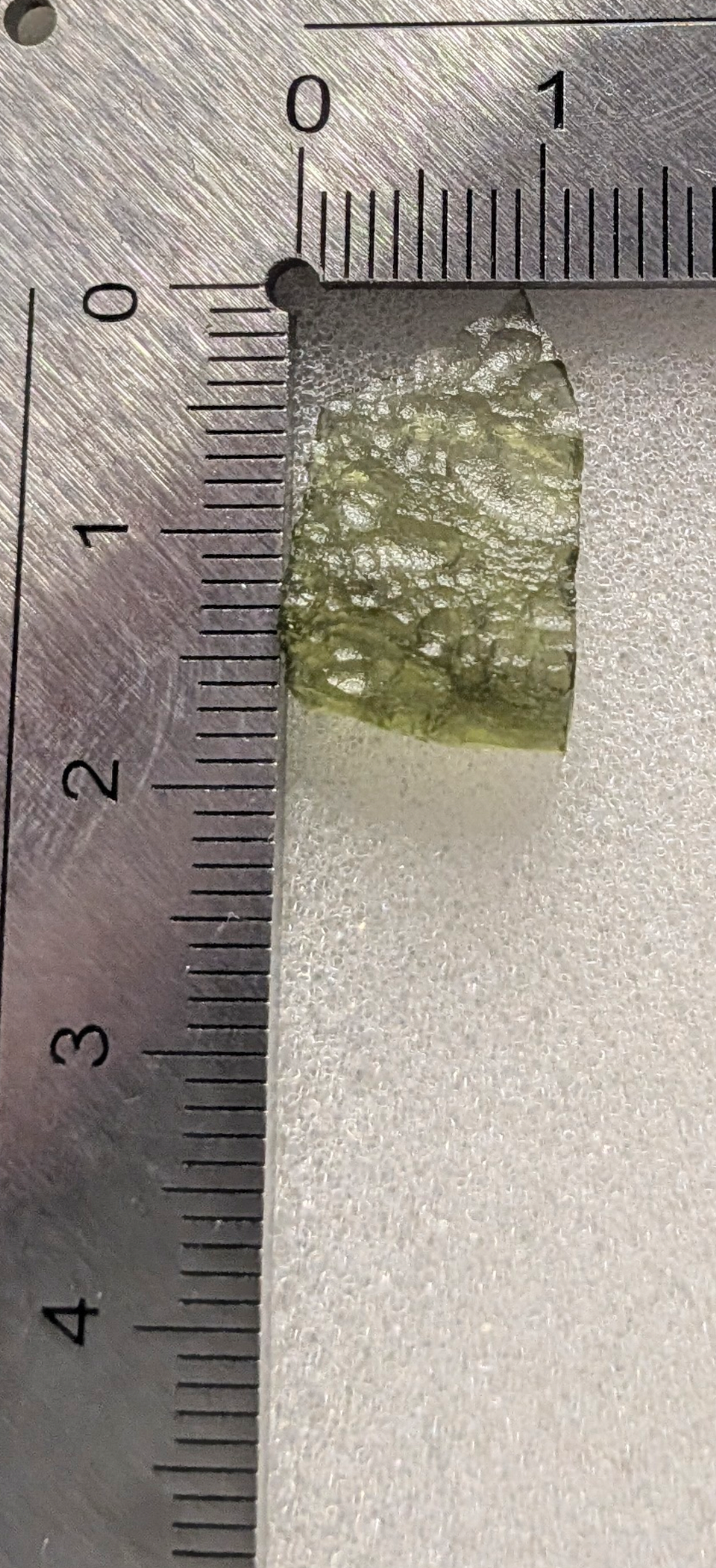 Small Moldavite From Locenice #40 - 0.82g