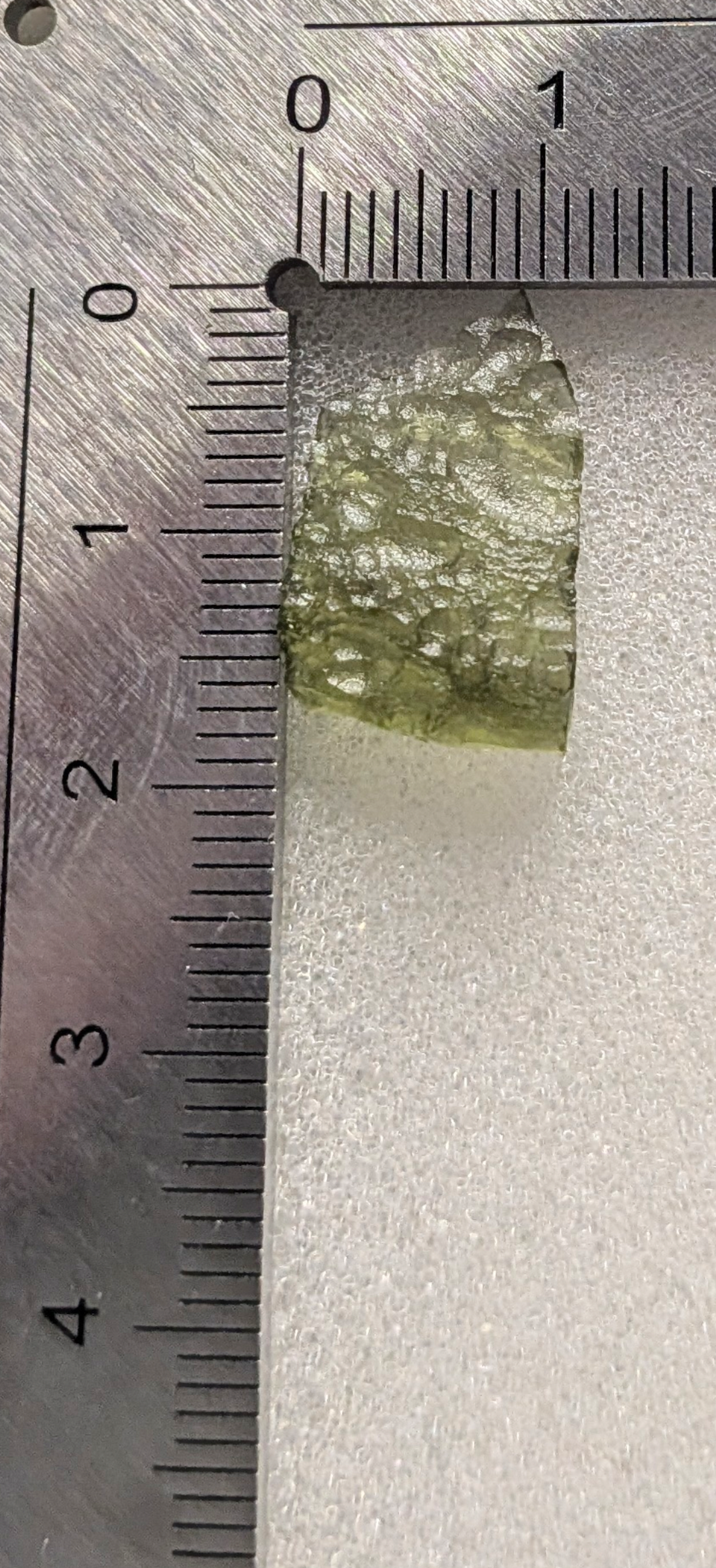 Small Moldavite From Locenice #40 - 0.82g