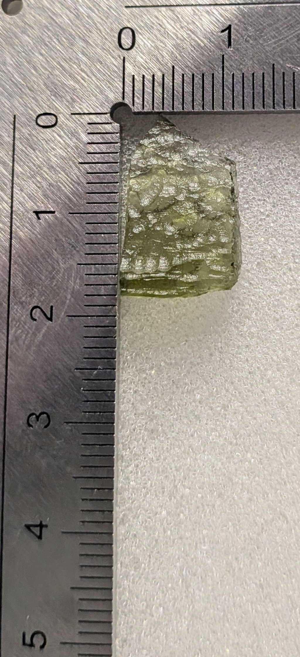 Small Moldavite From Locenice #40 - 0.82g