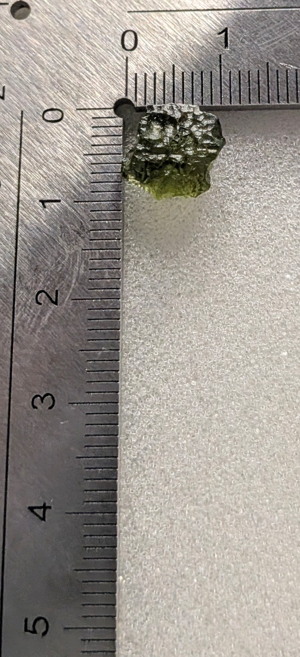Small Moldavite From Locenice #41 - 0.63g