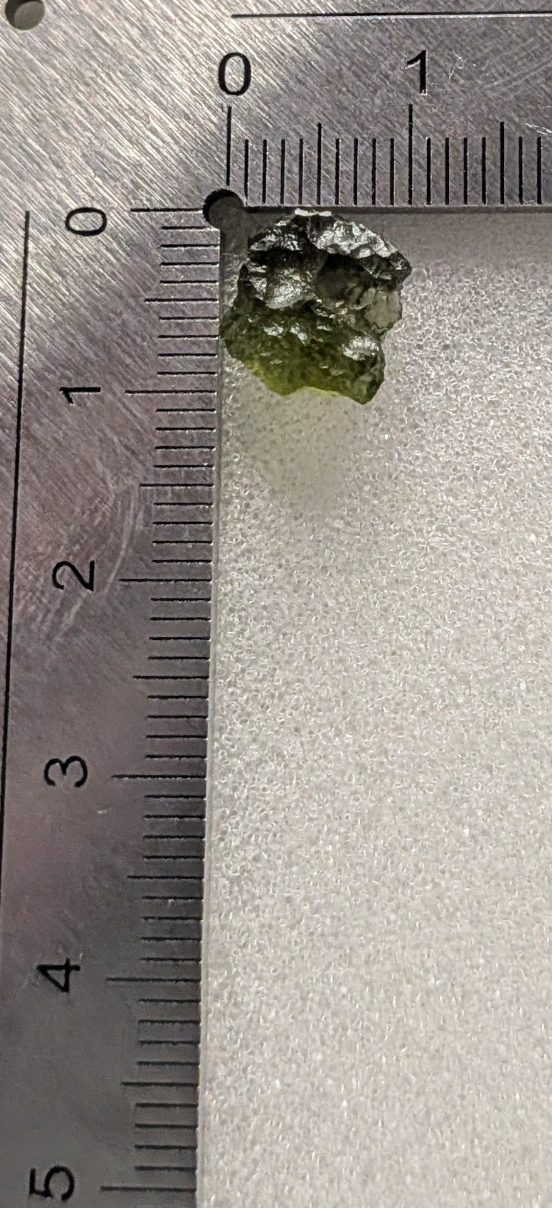Small Moldavite From Locenice #41 - 0.63g