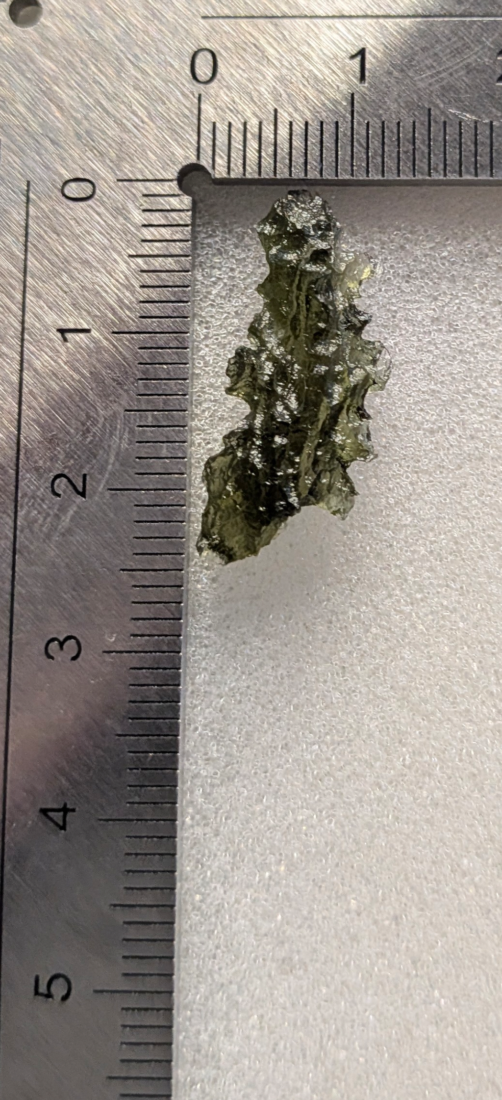 A++ Grade Hedgehog Moldavite From Besednice - Jezkovna #4 - 1.22g